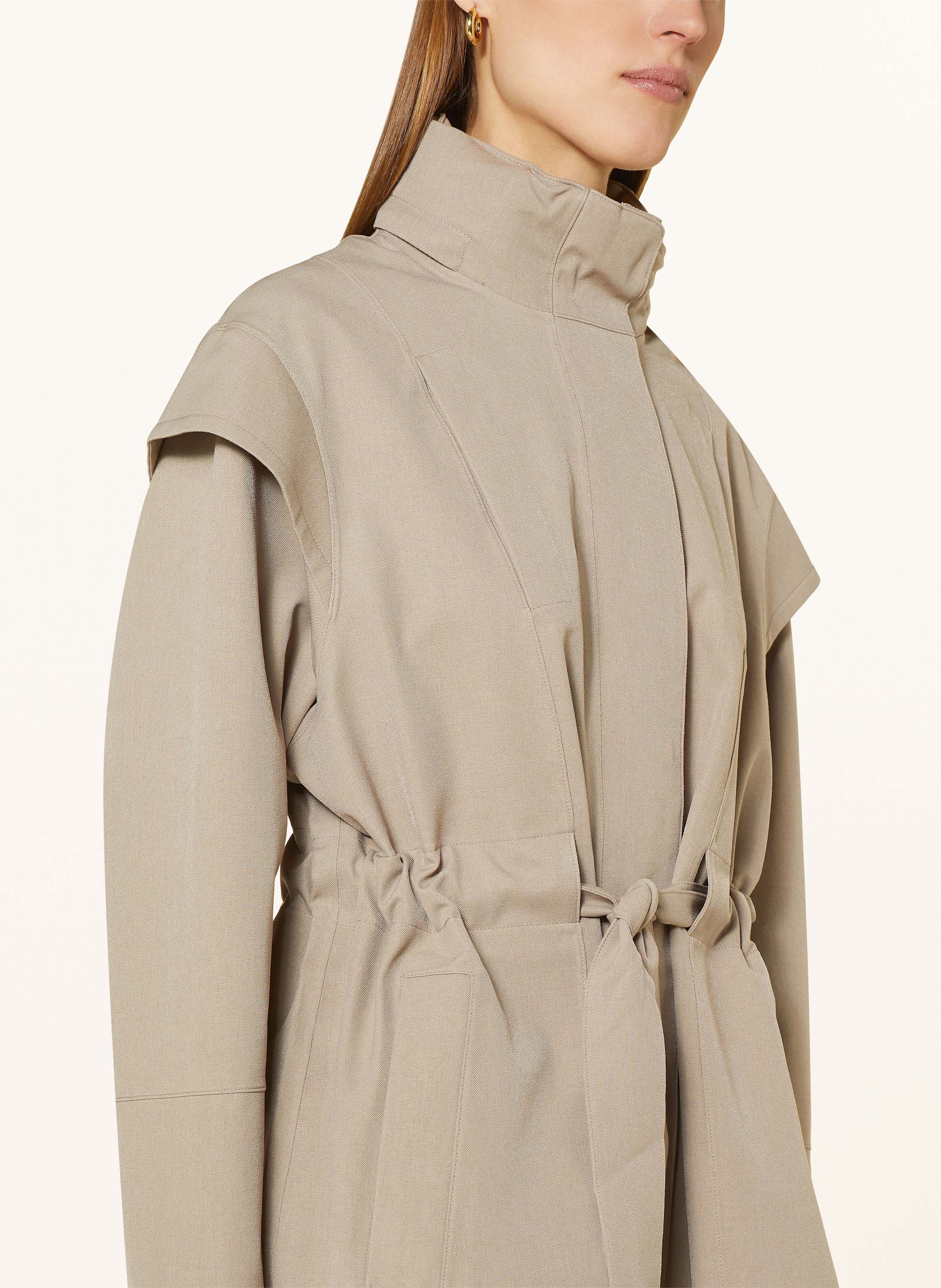 Thumbnail - Brgn Regenmantel Monsun beige