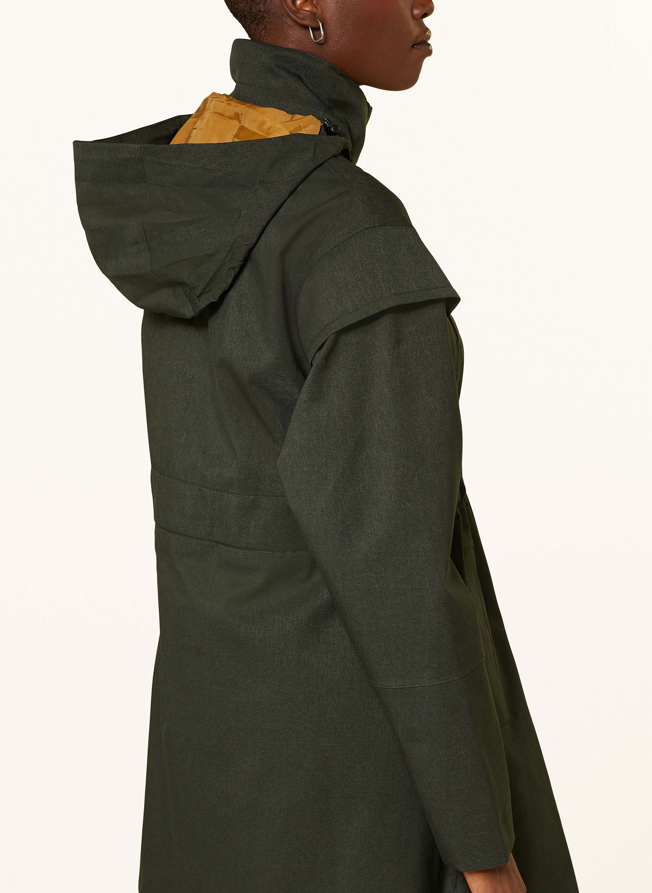 Thumbnail - Brgn Regenmantel Monsun gruen