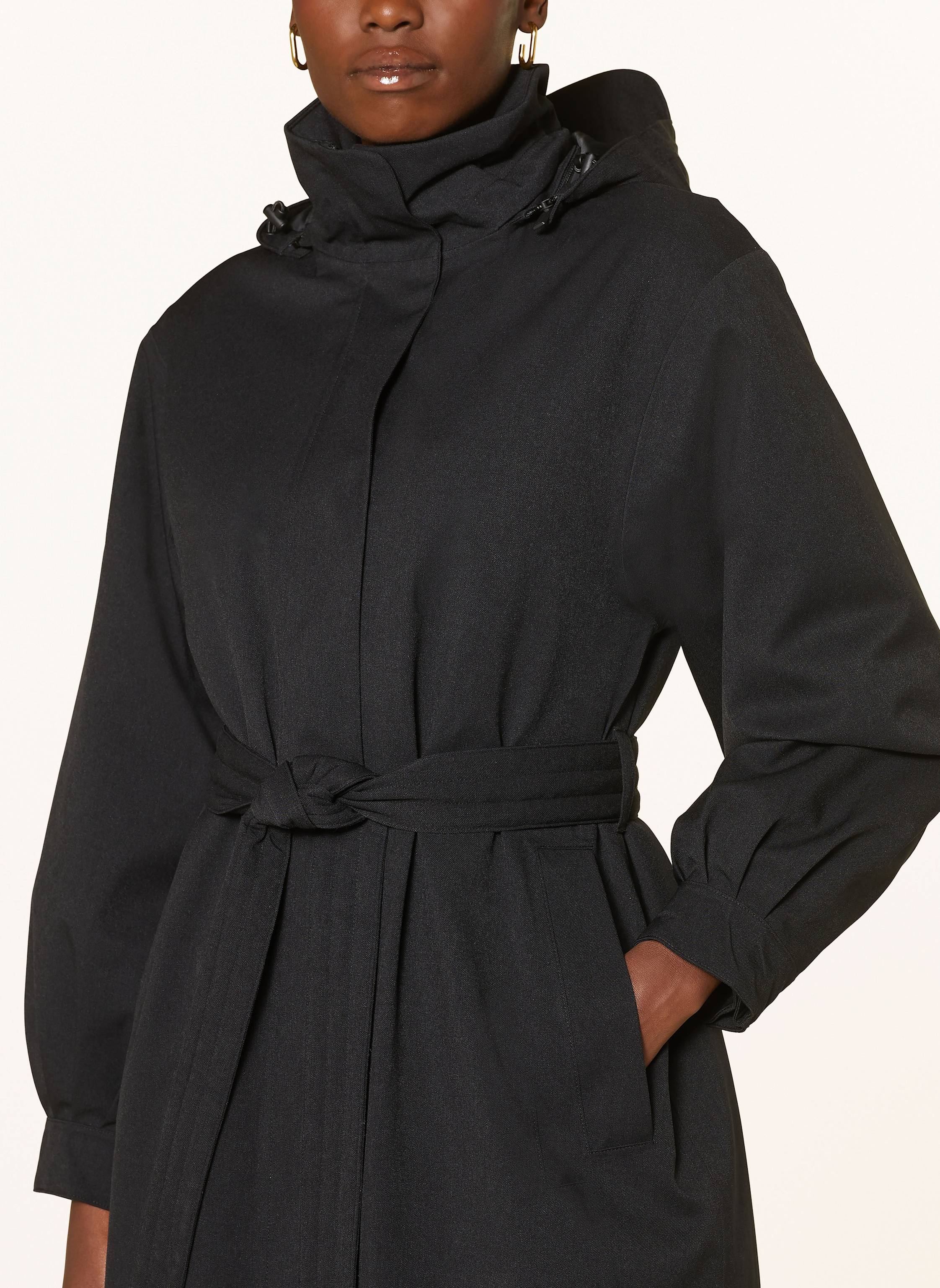 Thumbnail - Brgn Regenmantel Rossby schwarz