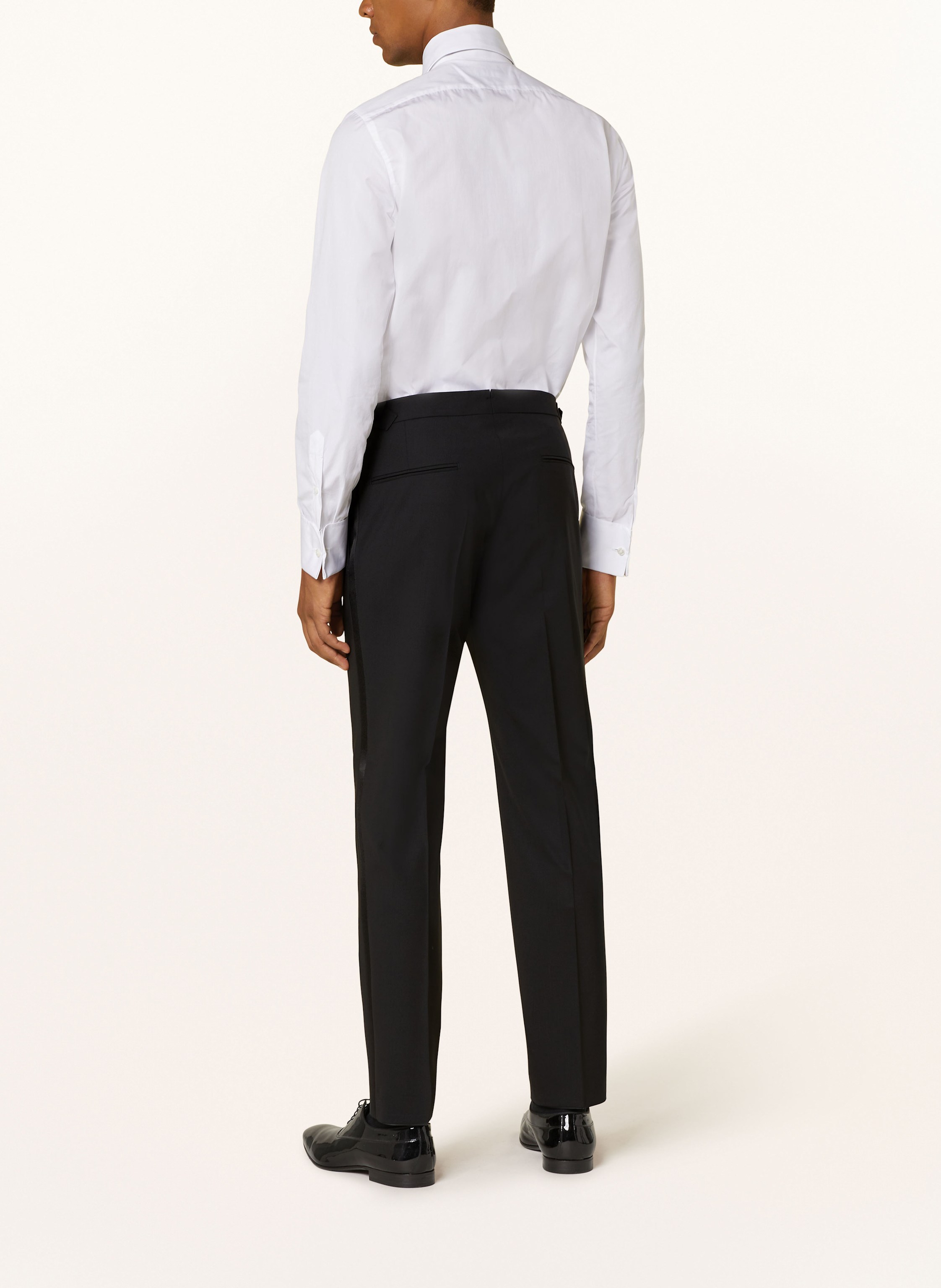 Thumbnail - Windsor. Smoking-Hose Turo Extra Slim Fit schwarz