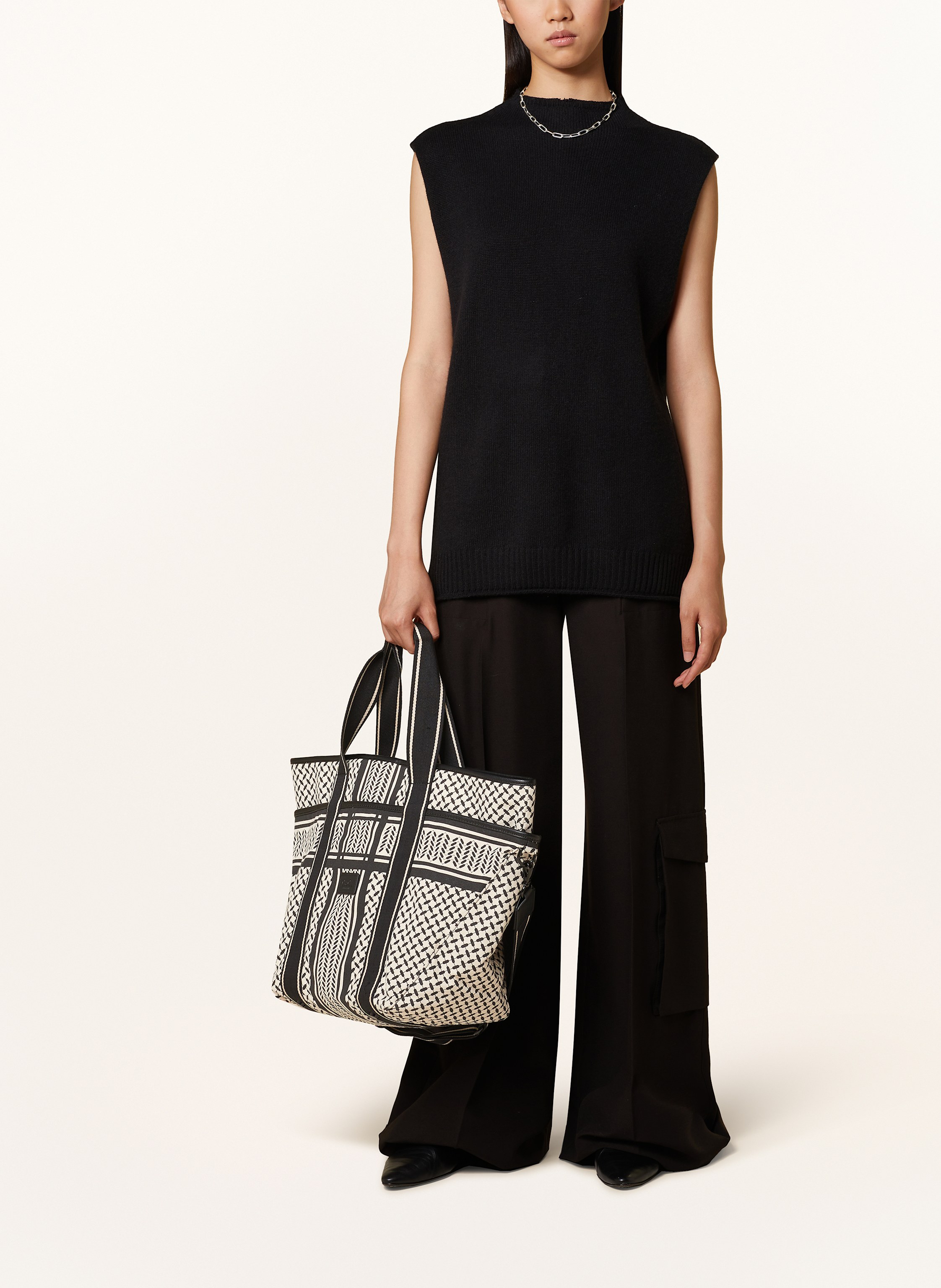 Thumbnail - Lala Berlin Shopper Merge schwarz