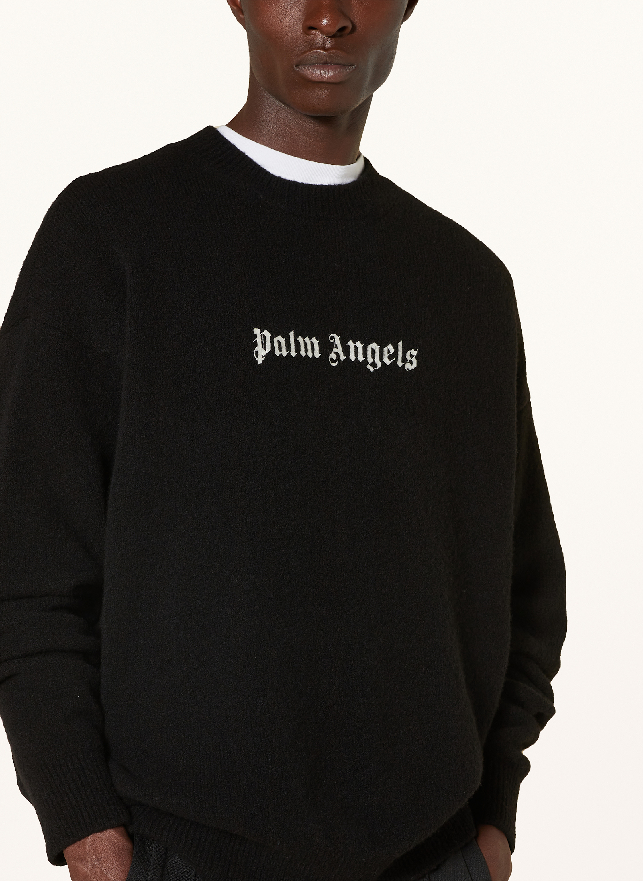 Thumbnail - Palm Angels Oversized-Pullover schwarz