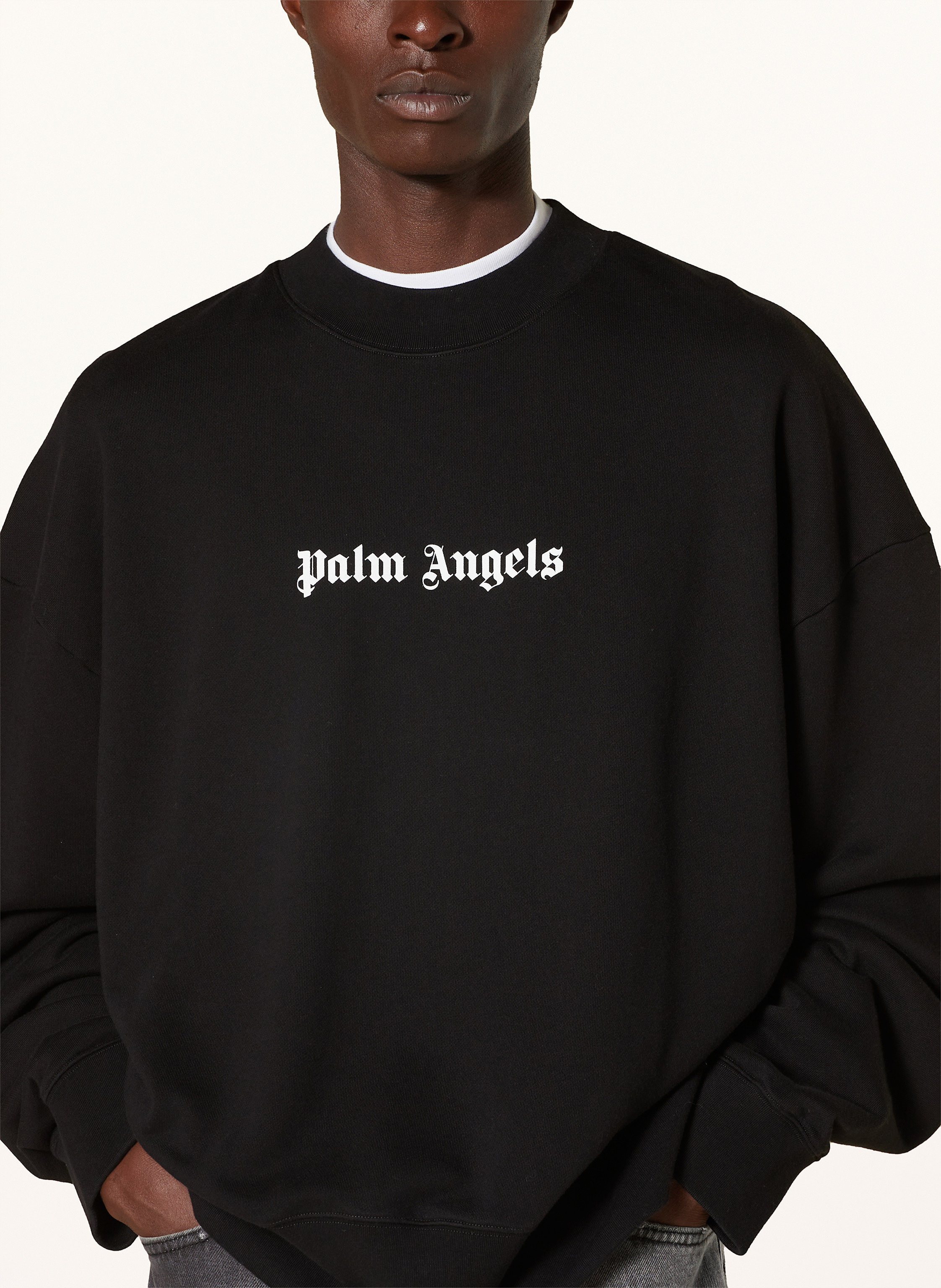 Thumbnail - Palm Angels Oversized-Sweatshirt schwarz