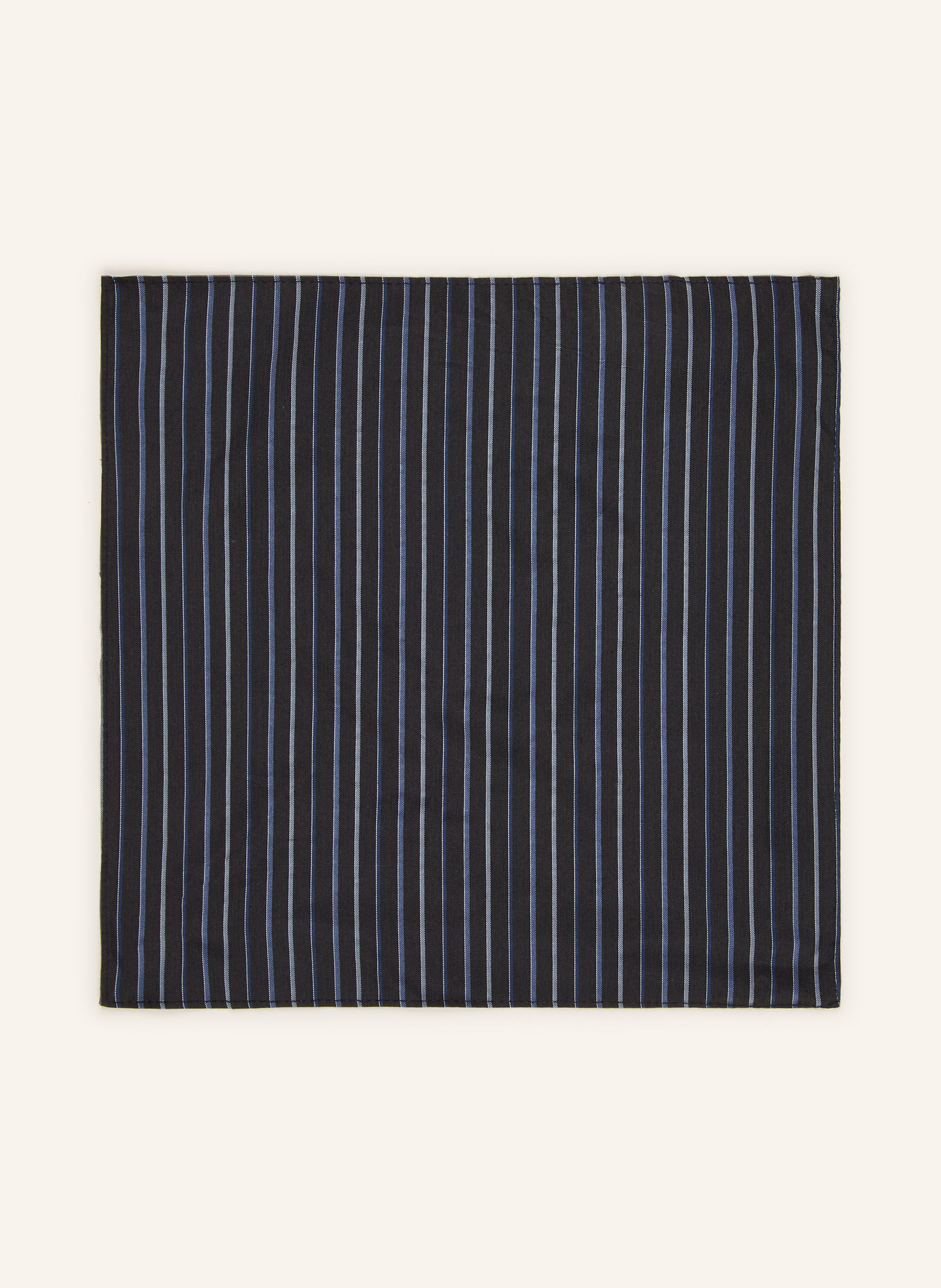 Thumbnail - Monti Set: Fliege Mit Einstecktuch Aus Seide schwarz