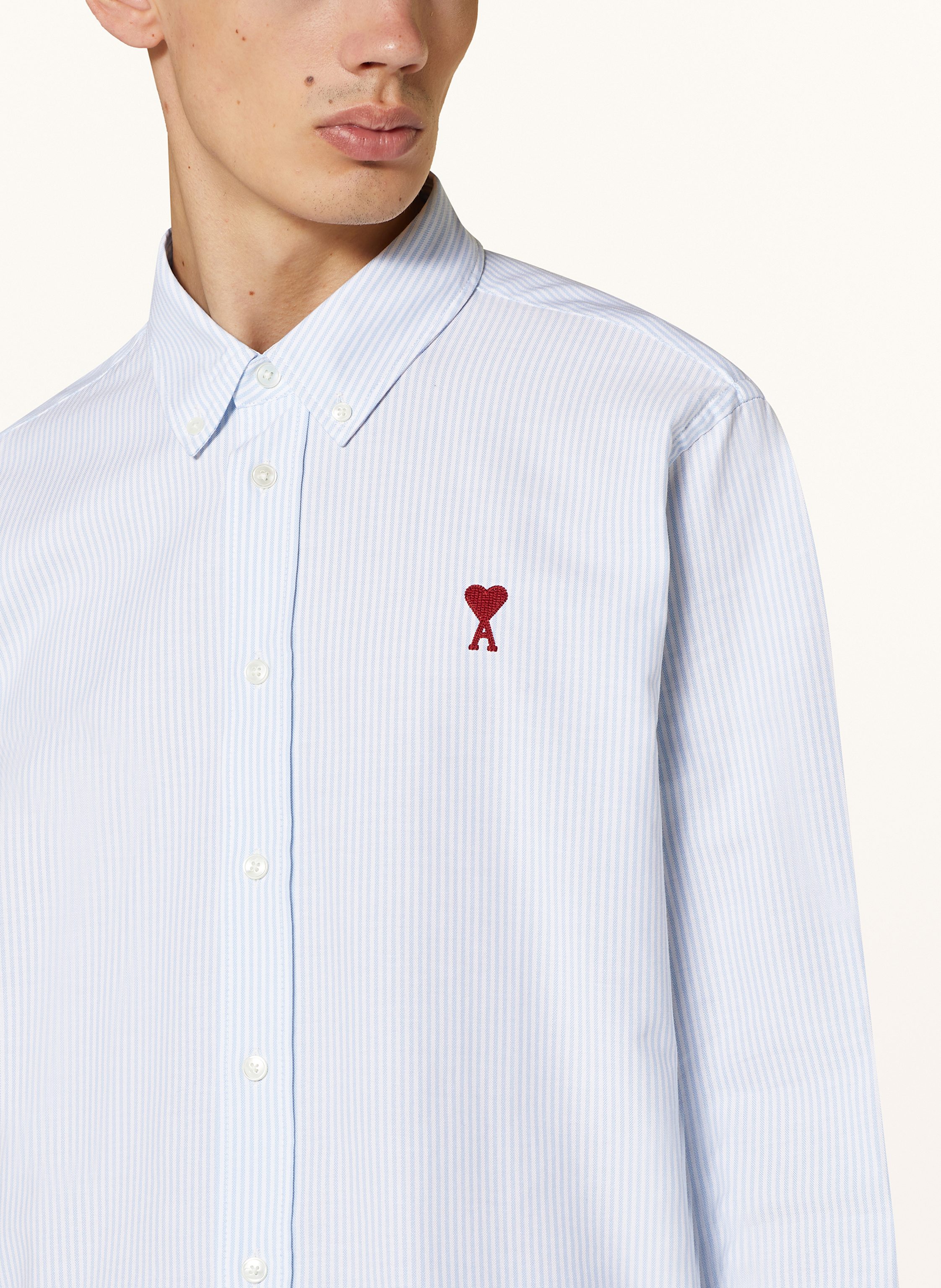 Thumbnail - Ami Paris Oxfordhemd Regular Fit blau