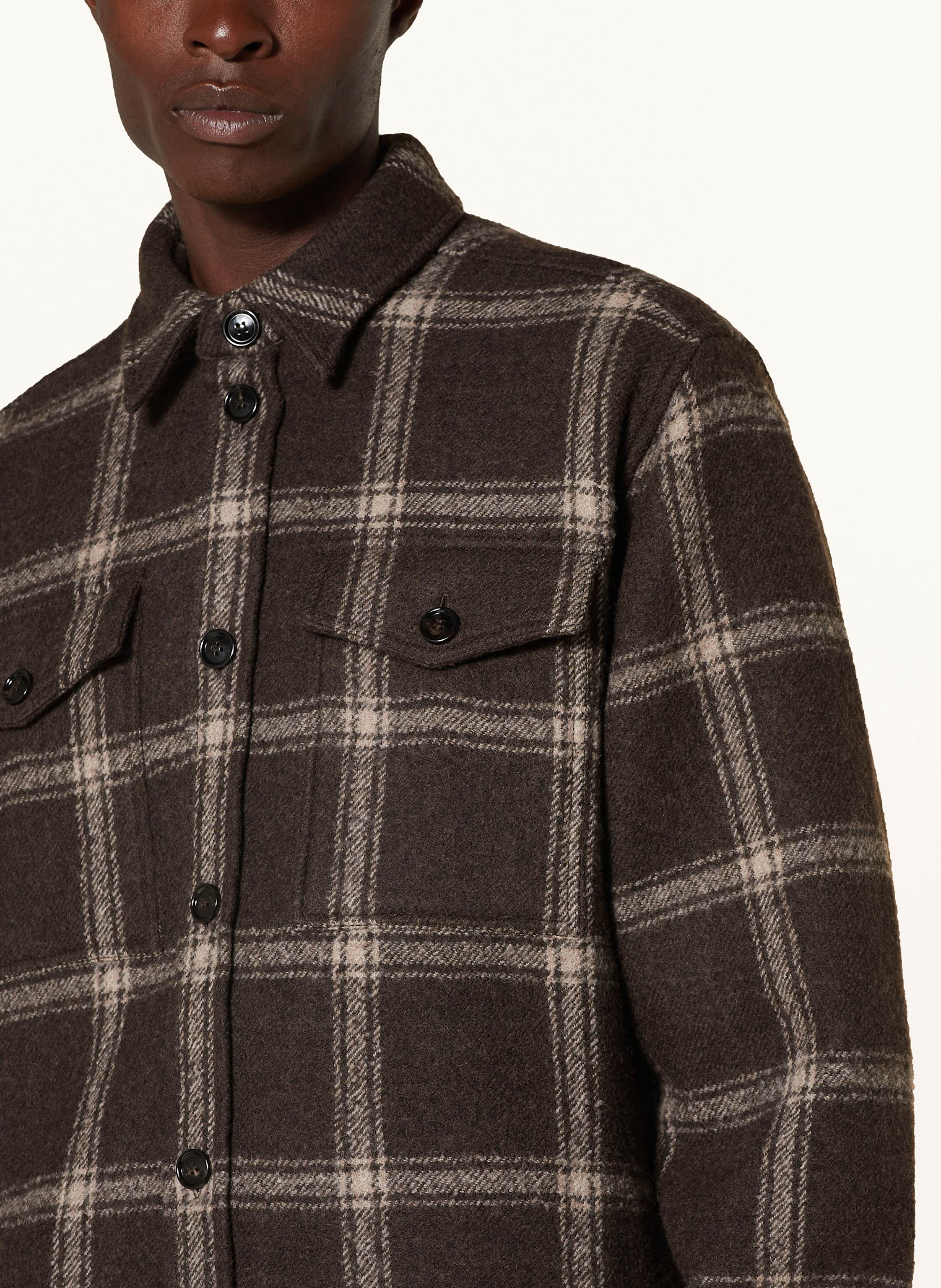 Thumbnail - Ami Paris Overjacket braun