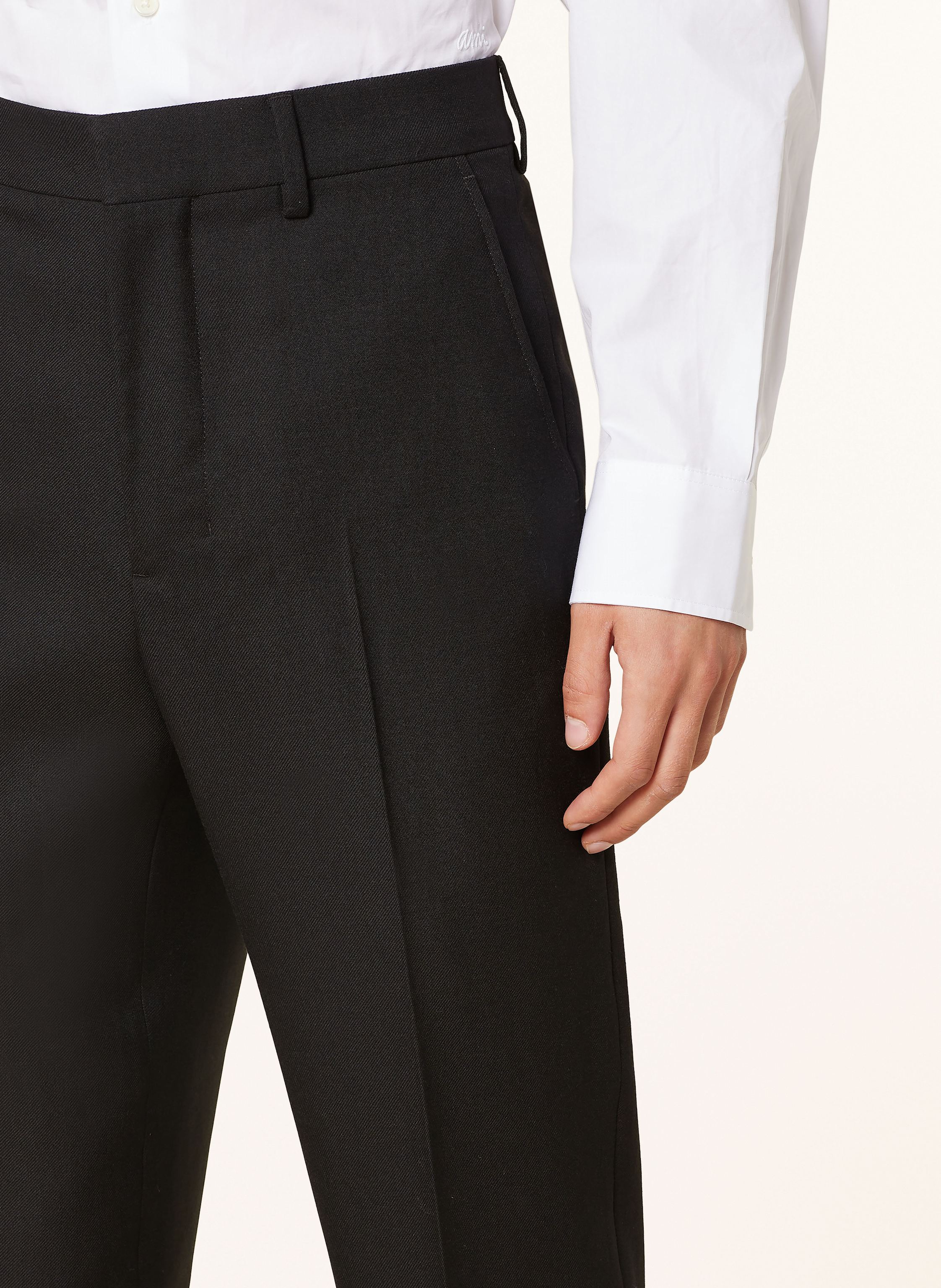 Thumbnail - Ami Paris Hose Slim Fit schwarz