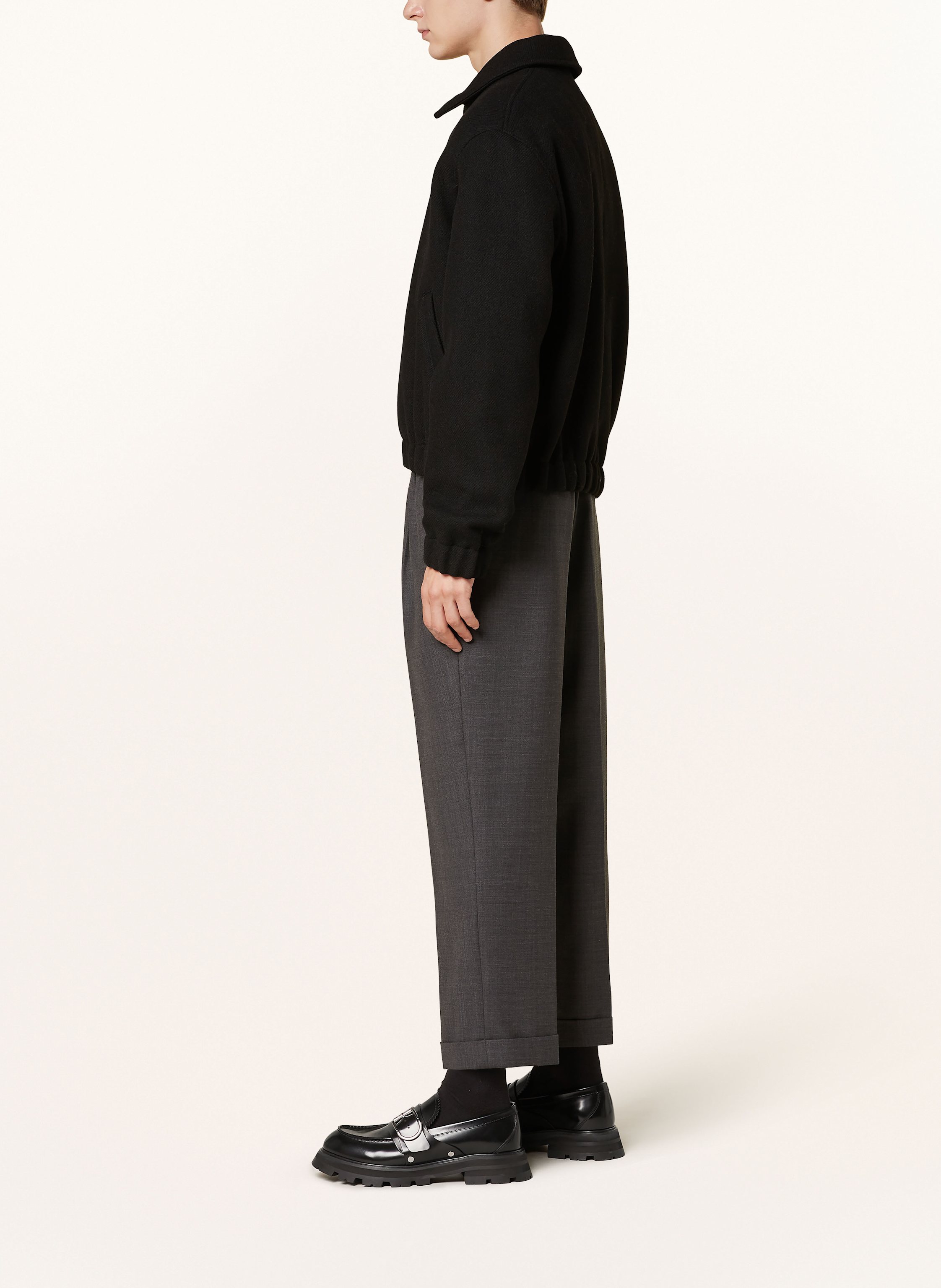 Thumbnail - Ami Paris Hose Regular Fit grau