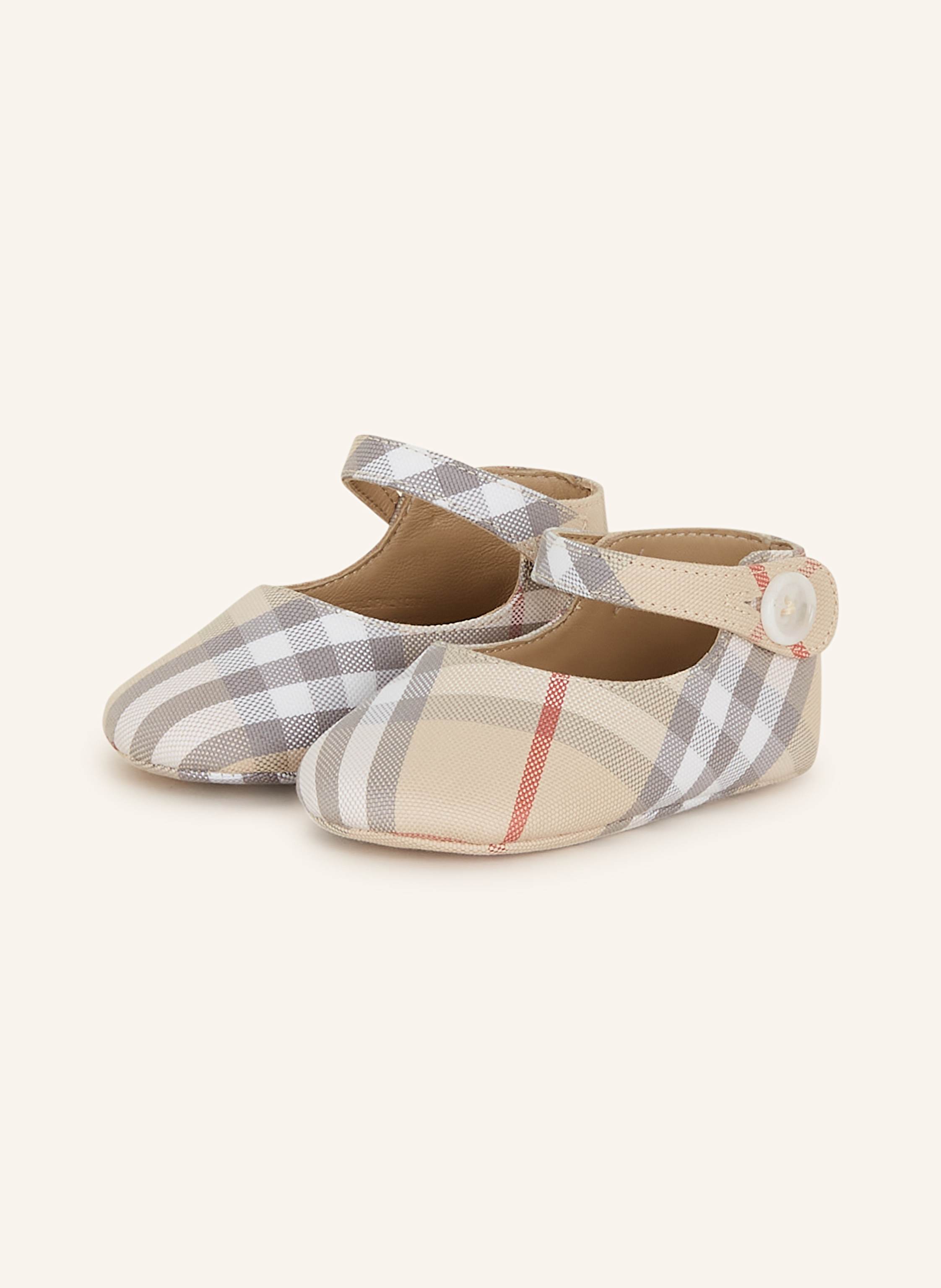 Baby burberry shoes 2025