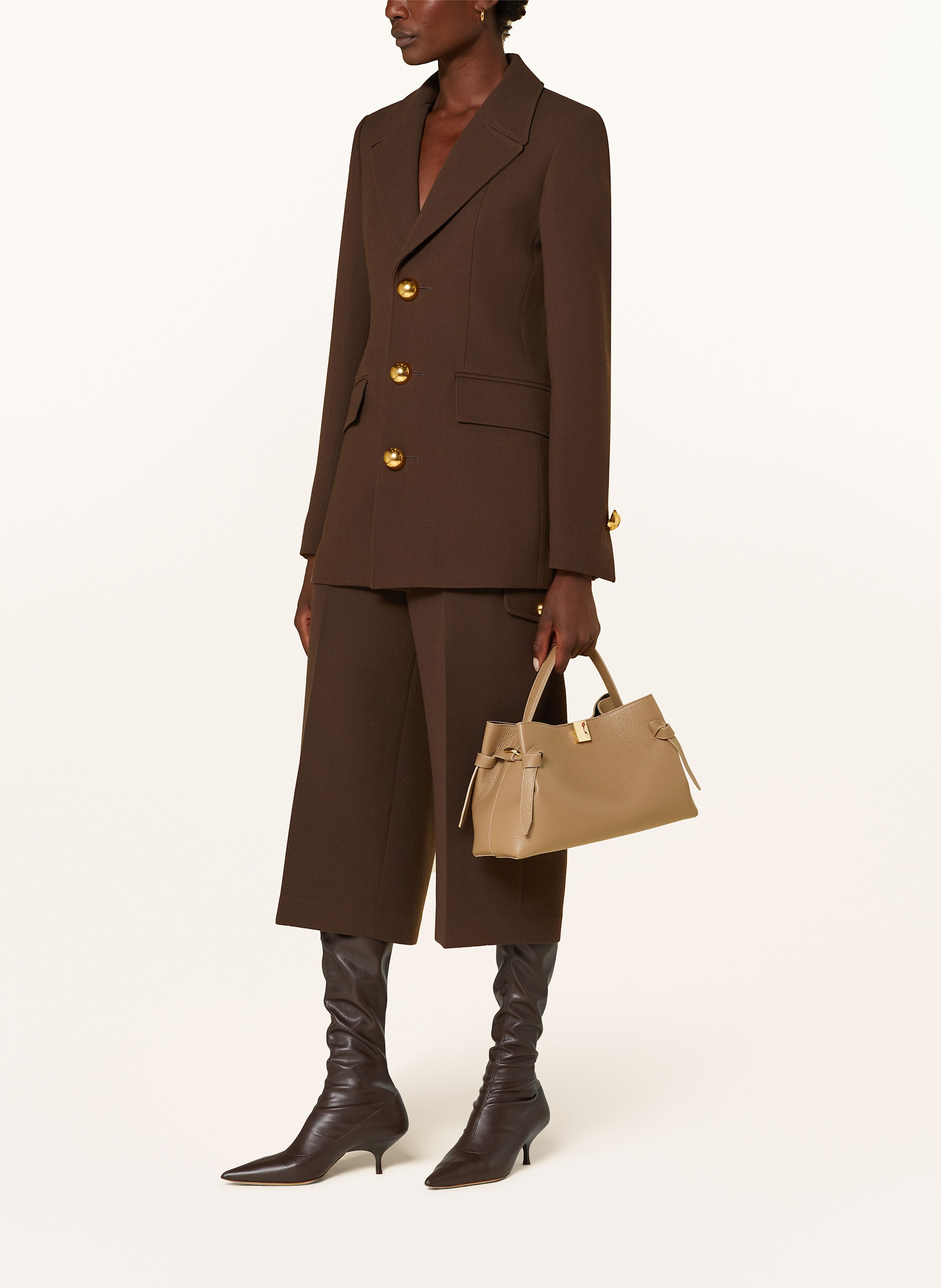 Thumbnail - Yuzefi Handtasche Gyoza beige