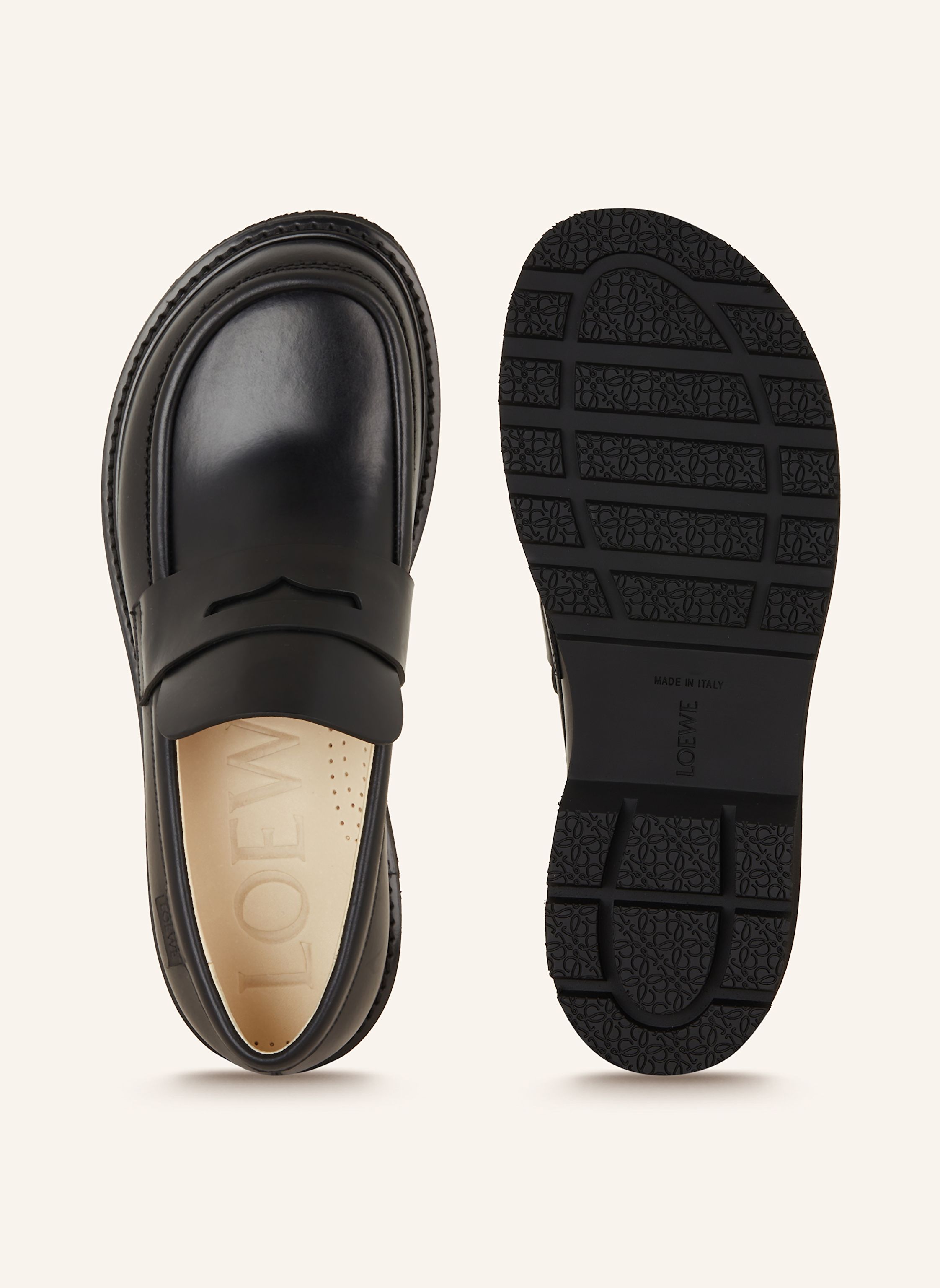 Thumbnail - Loewe Penny-Loafer Blaze schwarz
