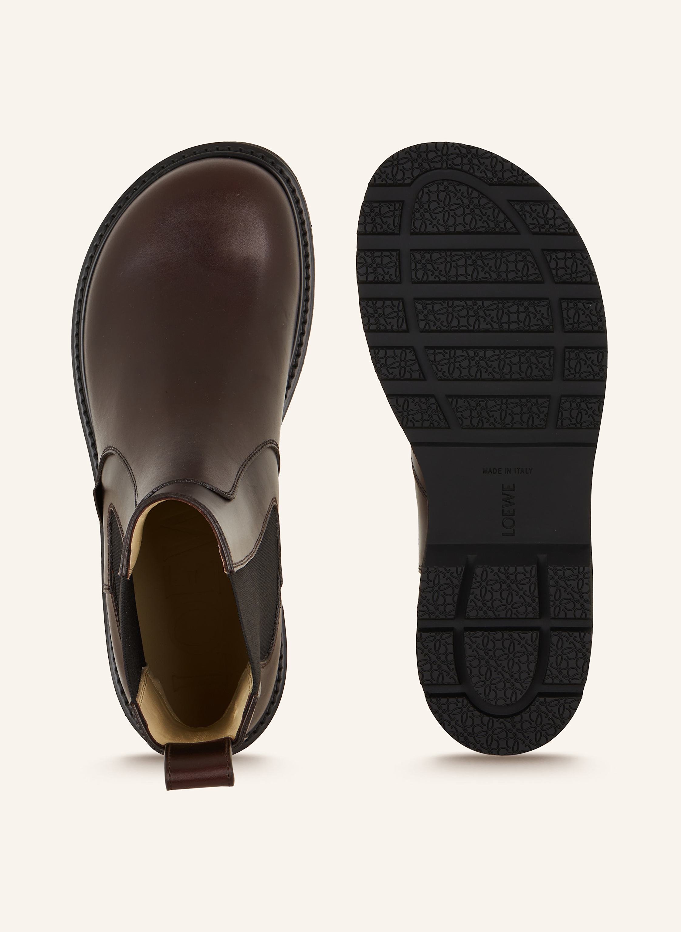 Thumbnail - Loewe Chelsea-Boots Blaze braun