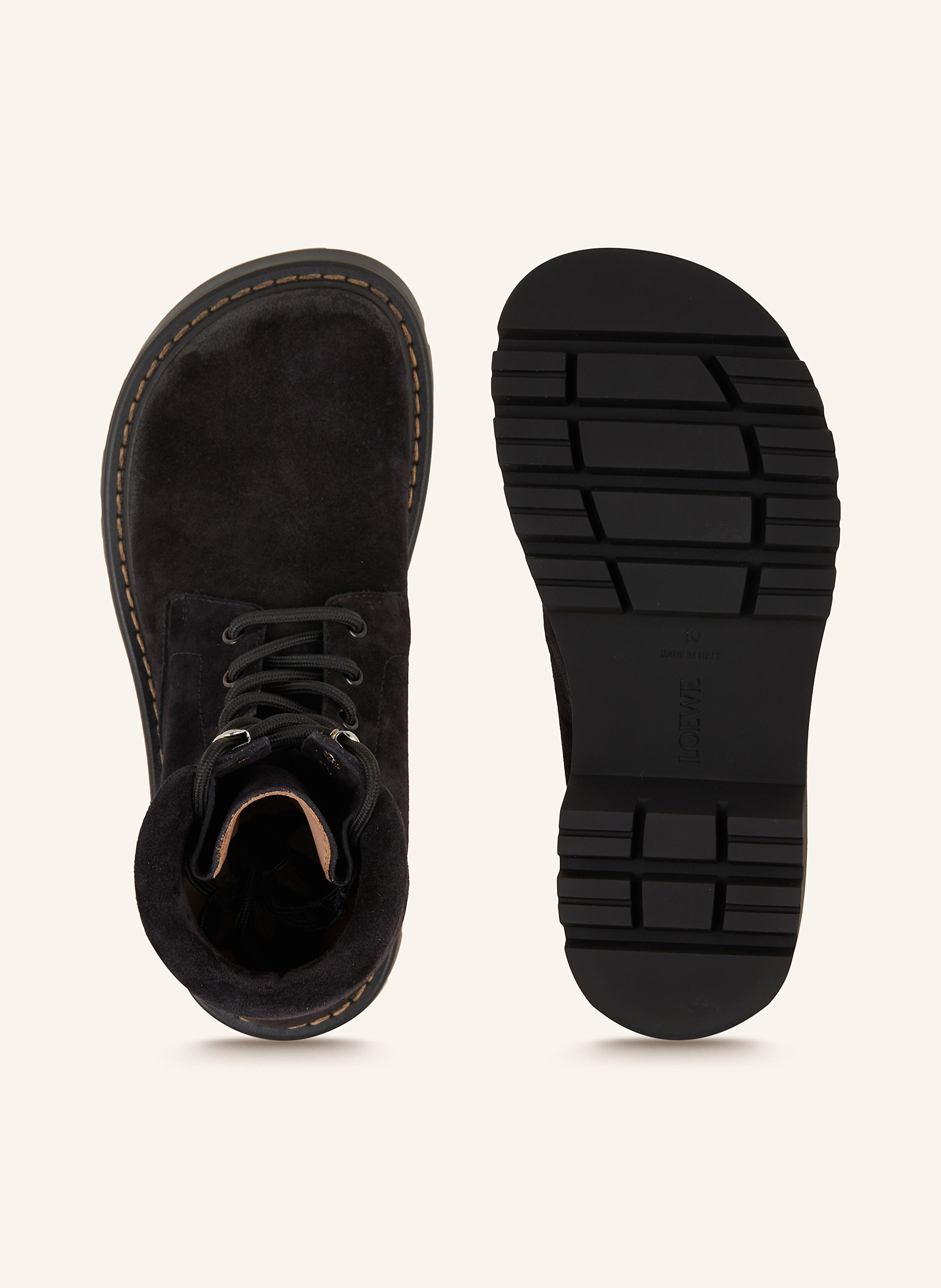 Thumbnail - Loewe Schnürboots Sierra schwarz