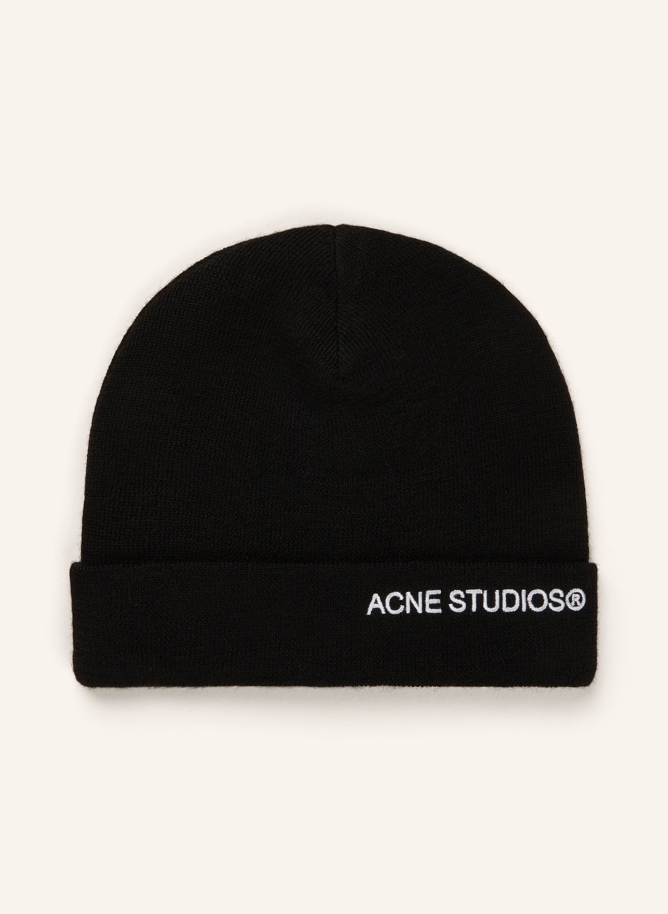 Acne Studios Mutze in schwarz