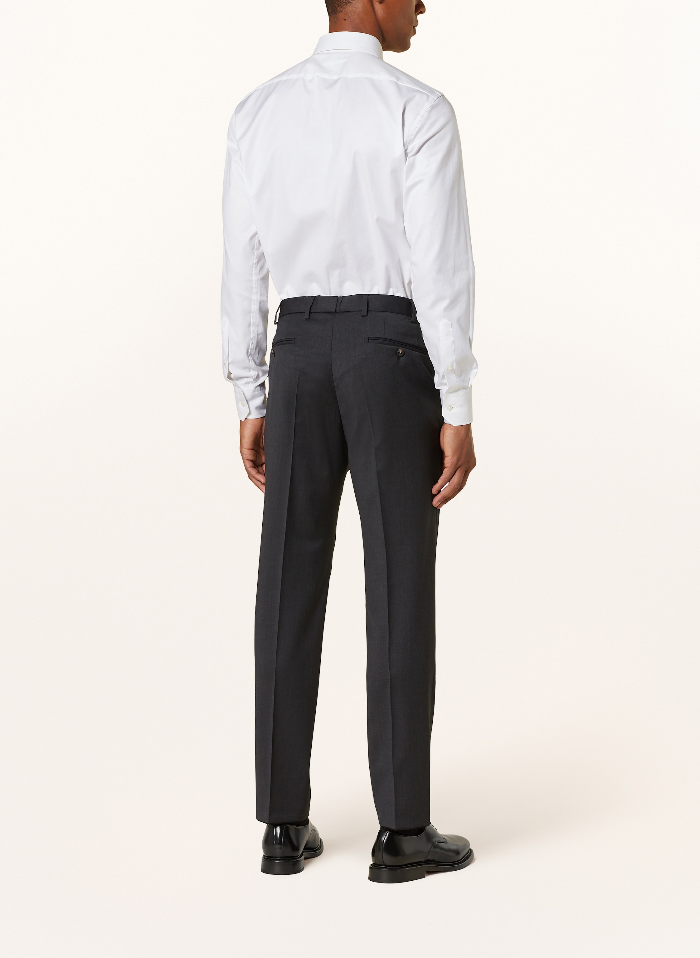 Thumbnail - Digel Anzughose Per Regular Fit grau