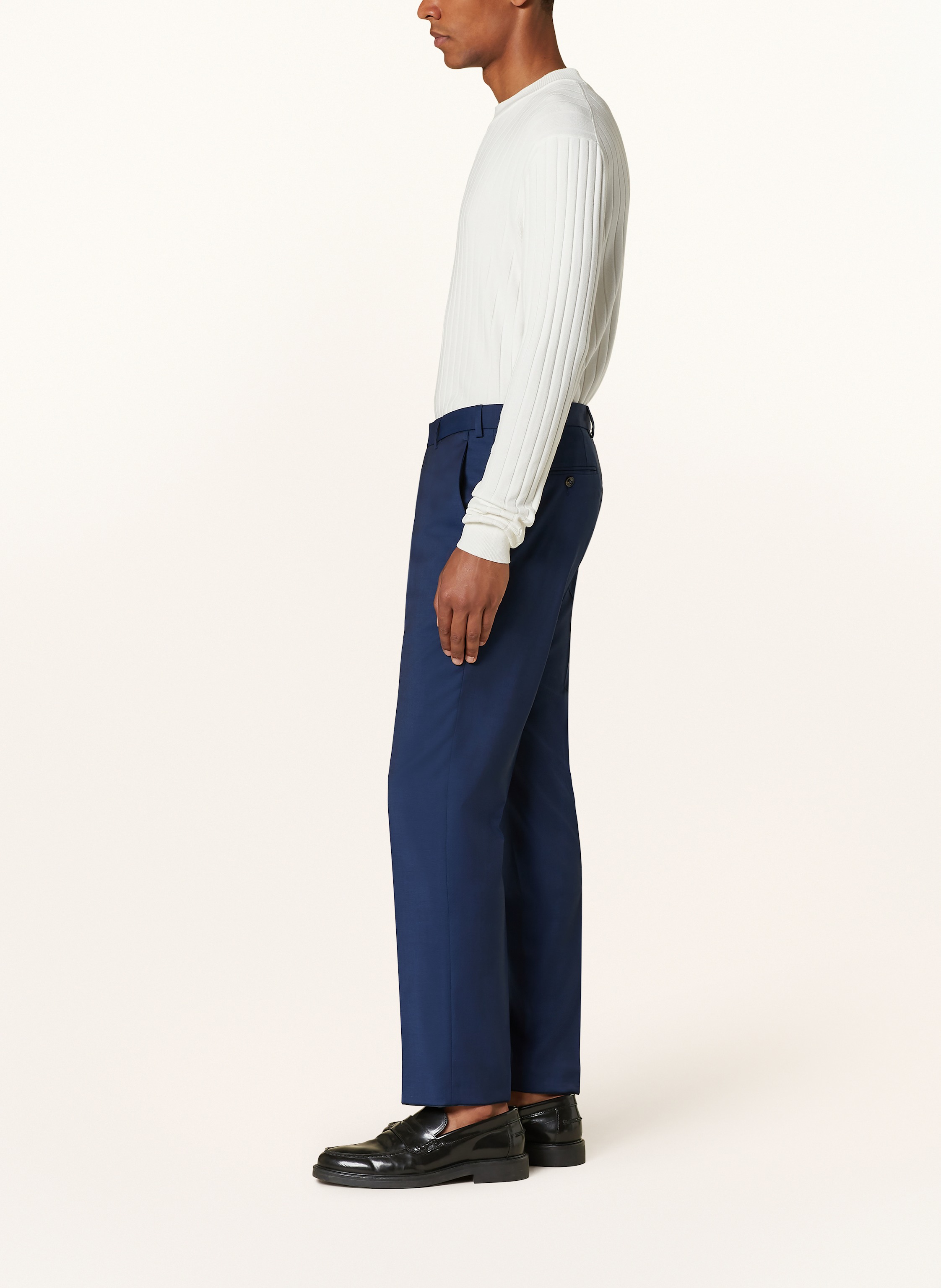 Thumbnail - Digel Anzughose Per Regular Fit blau