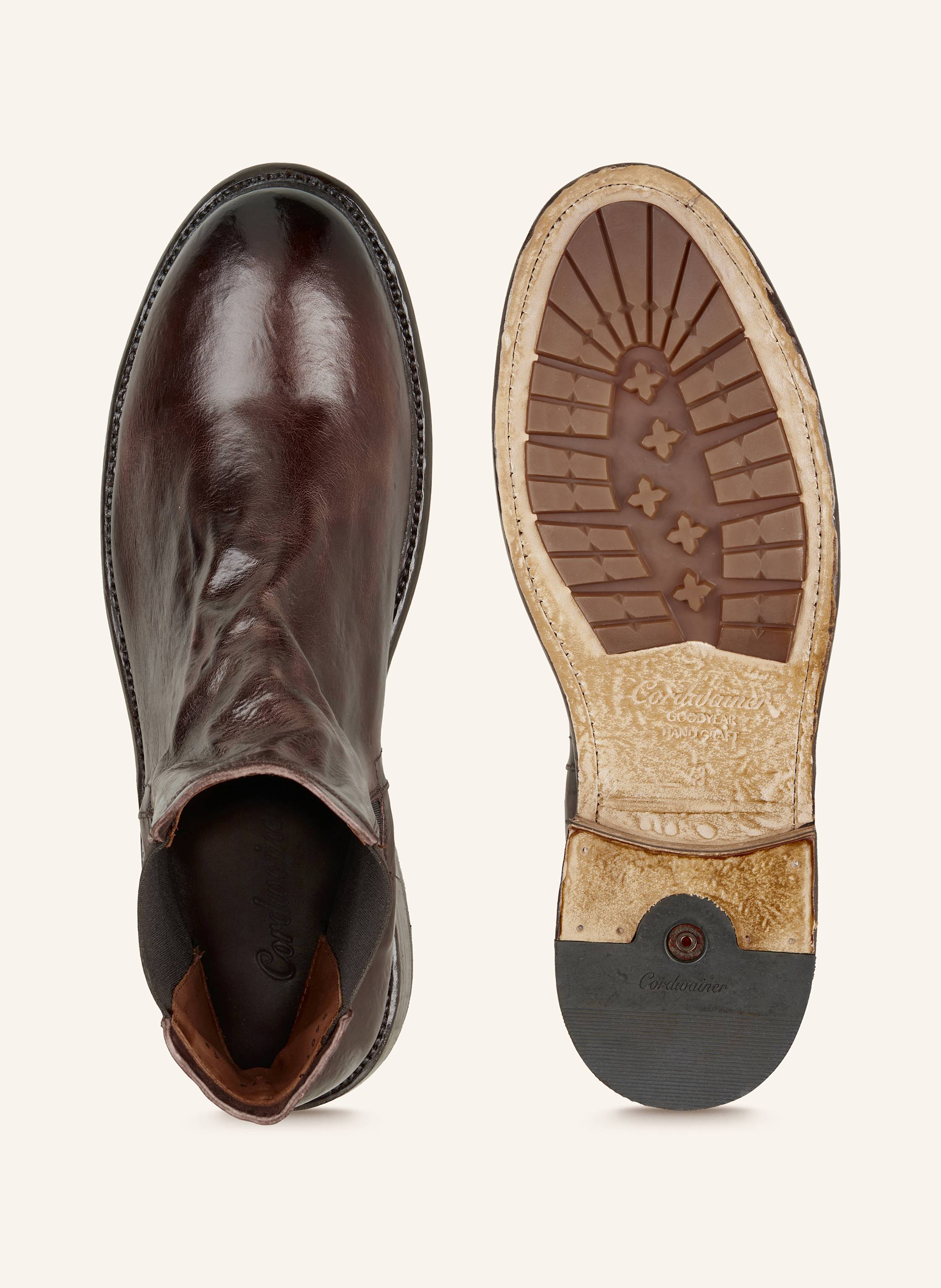 Thumbnail - Cordwainer Chelsea Boots braun