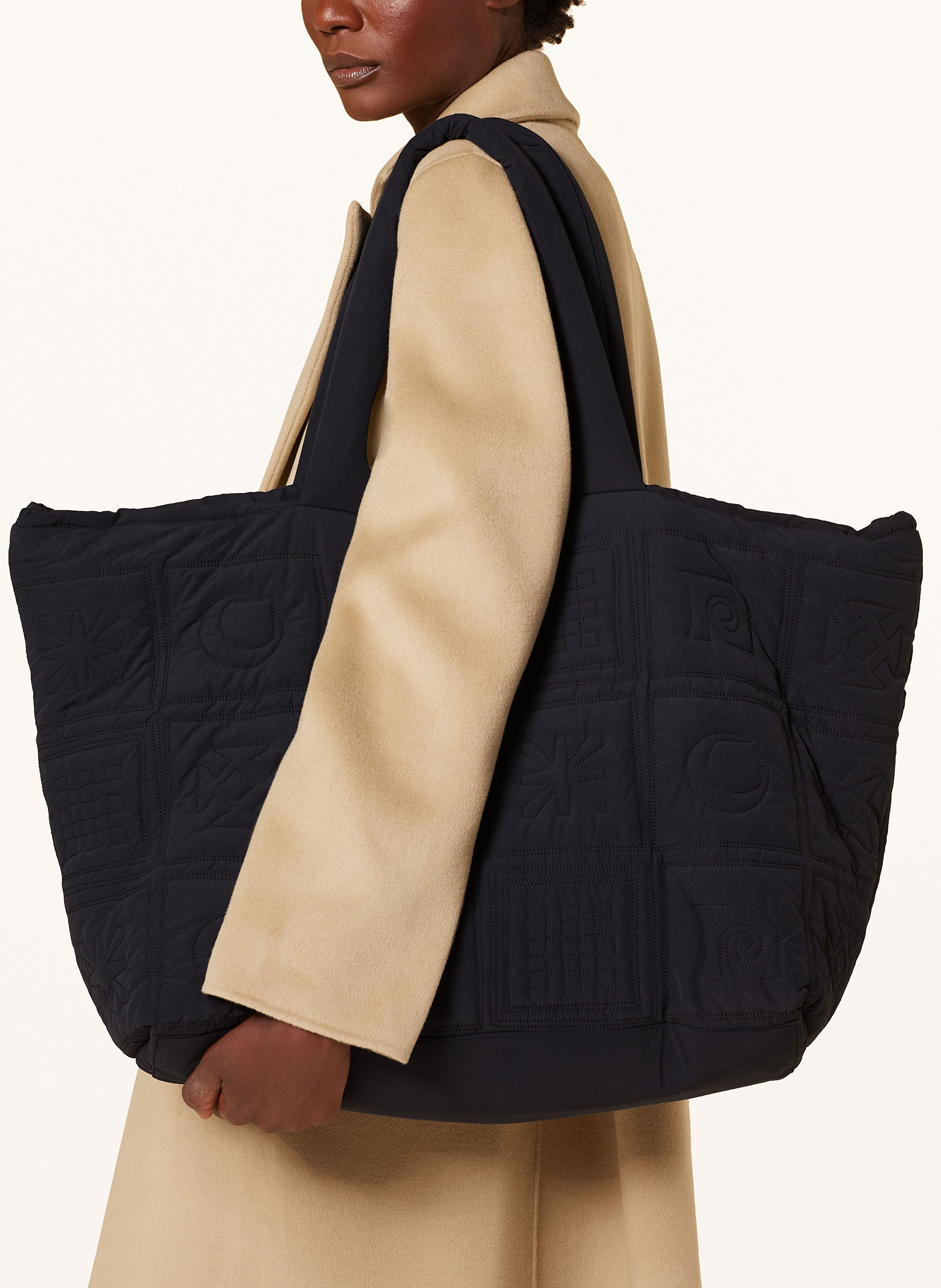 Thumbnail - Nanushka Shopper schwarz
