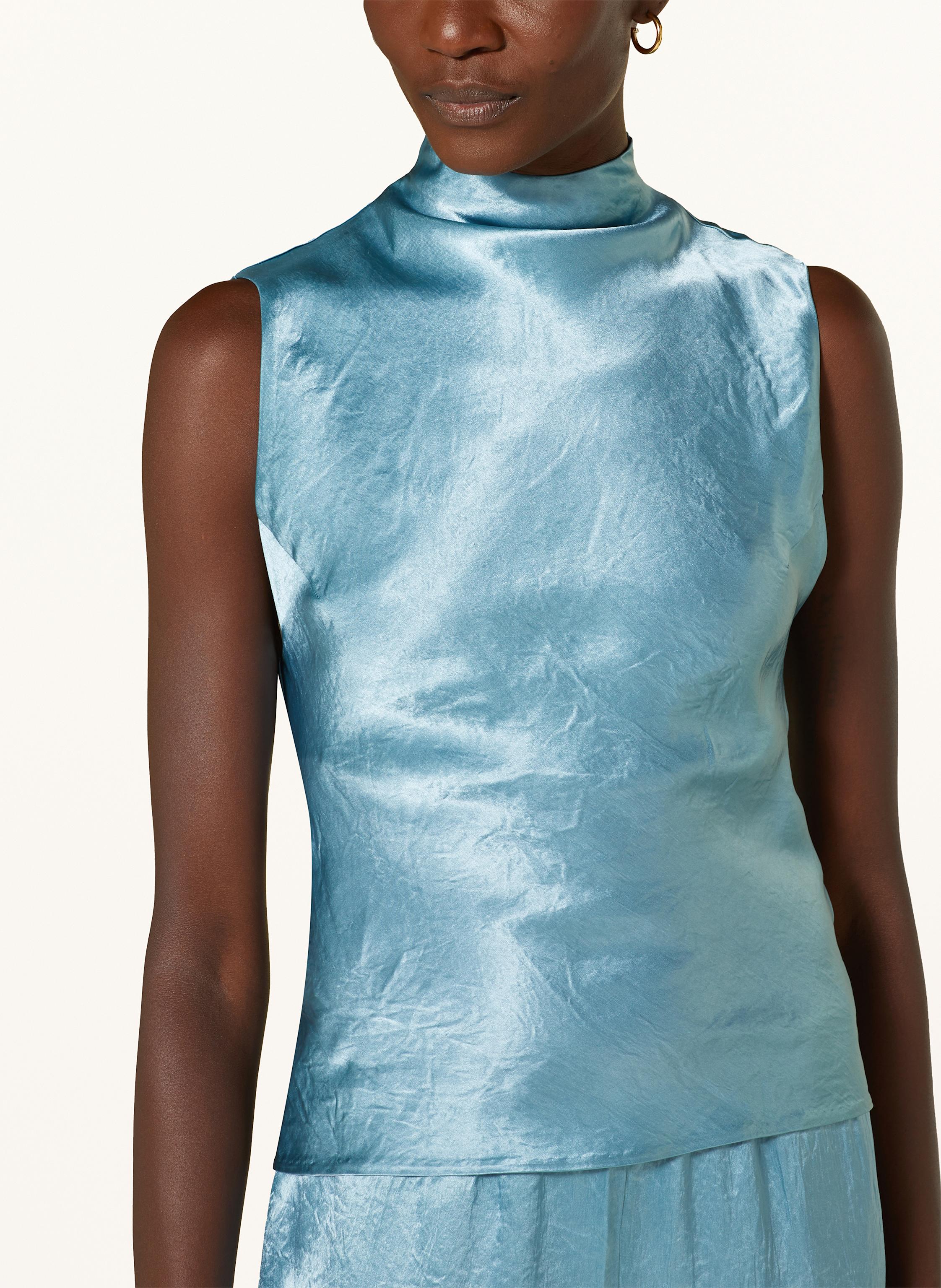 Thumbnail - Nanushka Satintop Colson blau