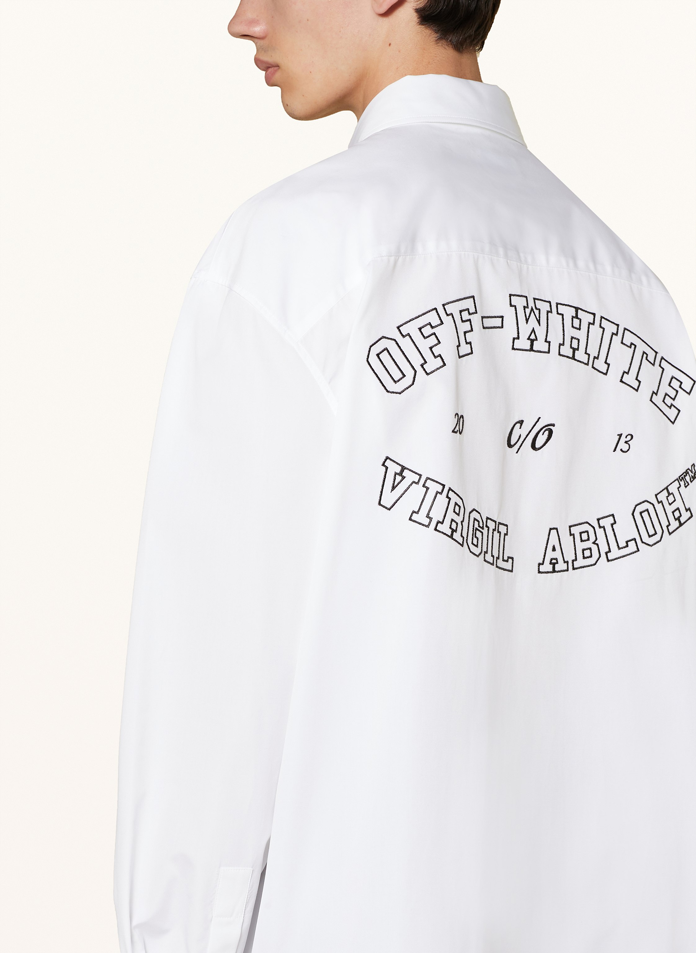 Thumbnail - Off-White Hemd Comfort Fit weiss