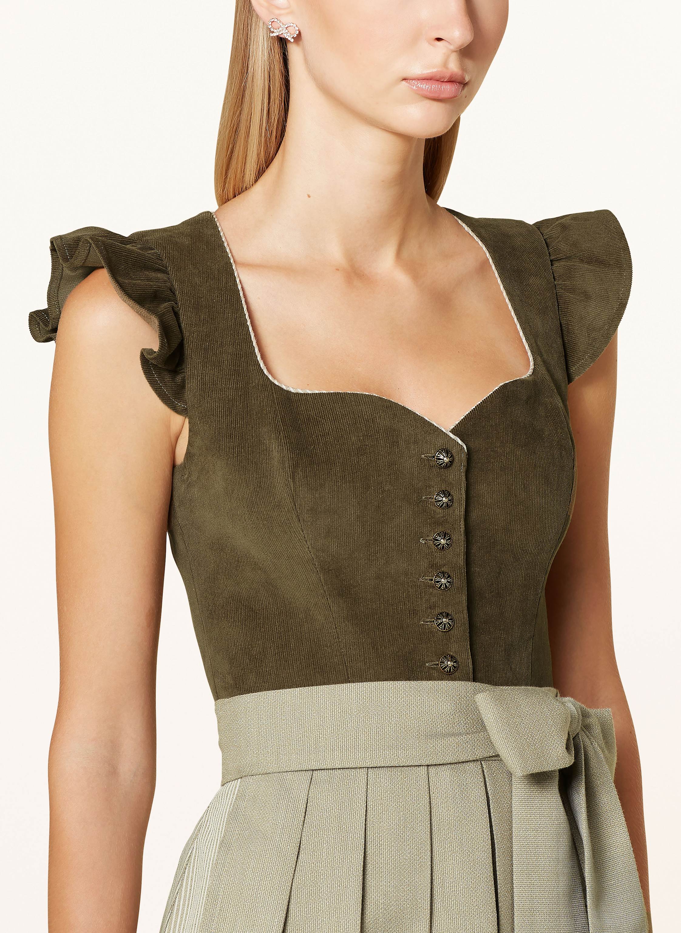 Thumbnail - Alpenherz Dirndl Marie gruen