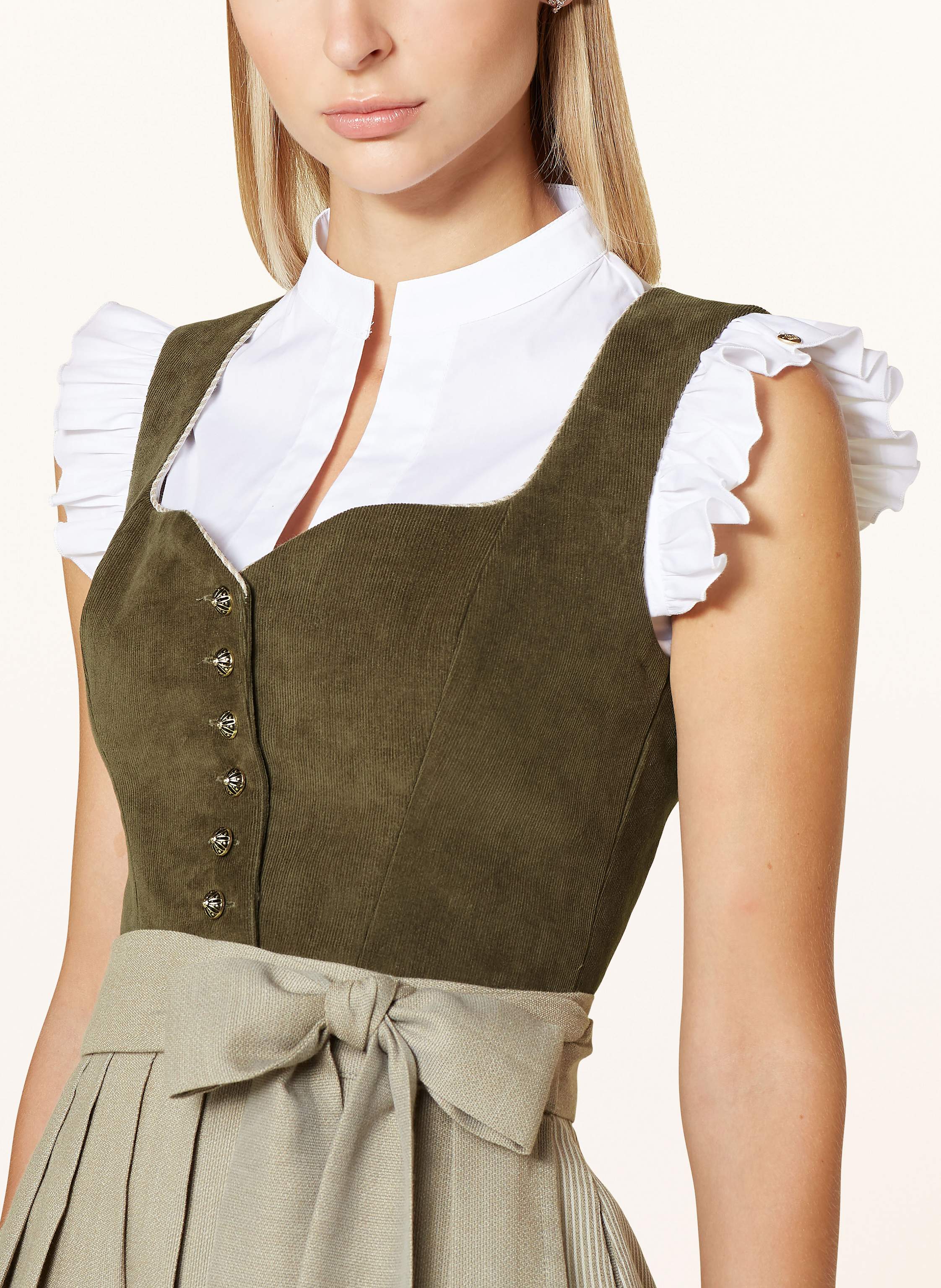Thumbnail - Alpenherz Dirndl Marie gruen