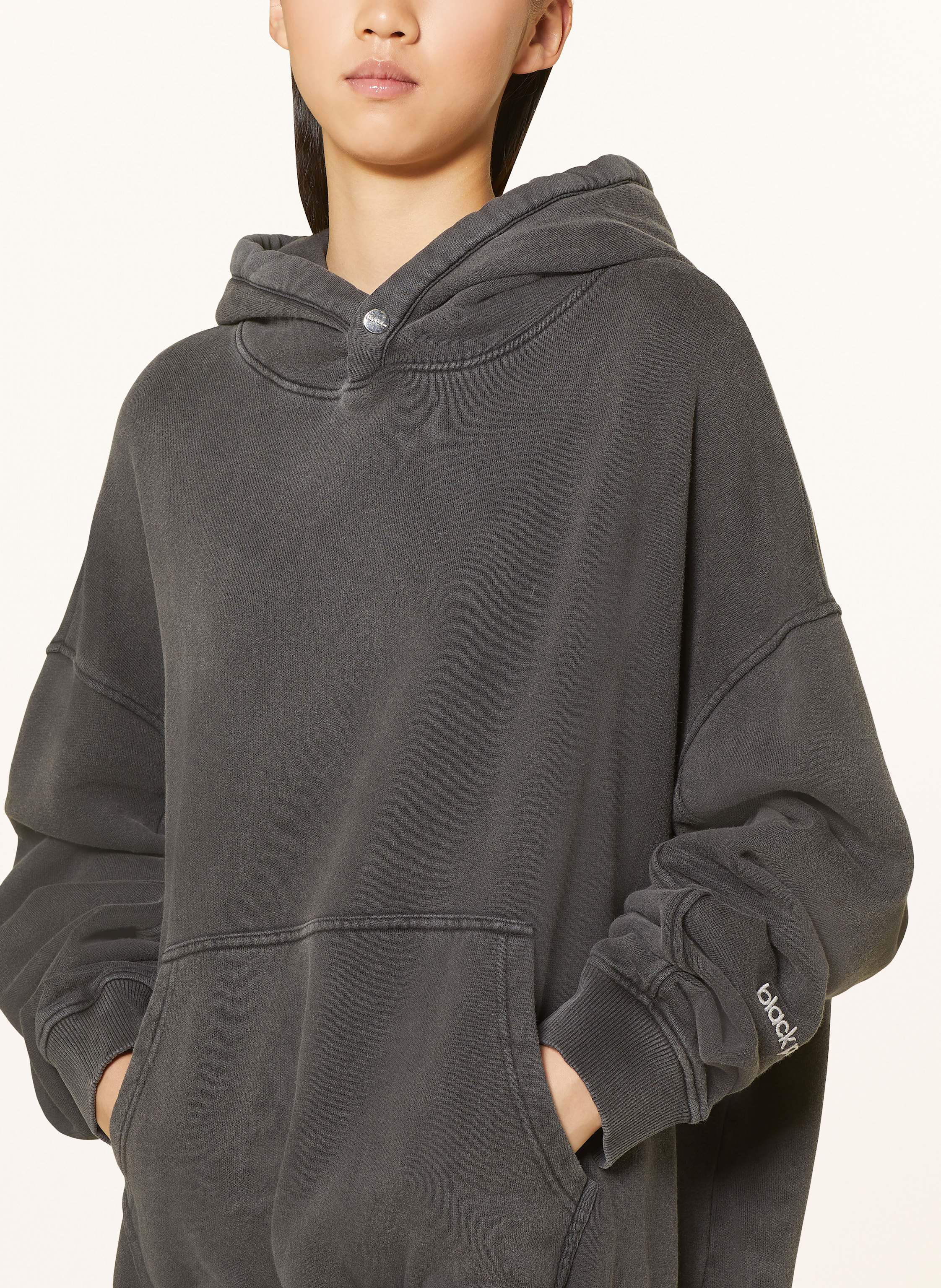 Thumbnail - Black Palms Oversized-Hoodie Honey 1.0 grau