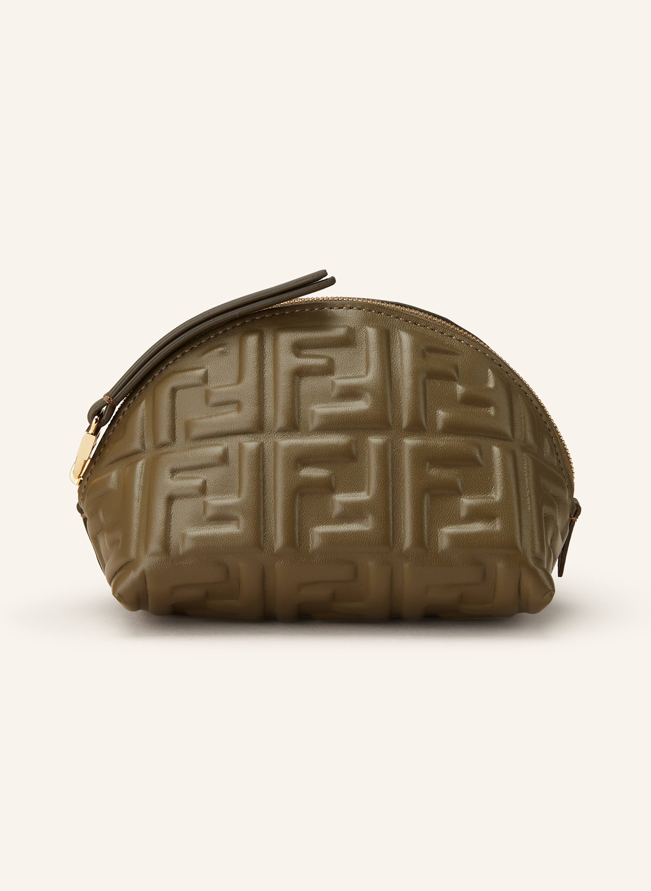 FENDI Makeup bag in green