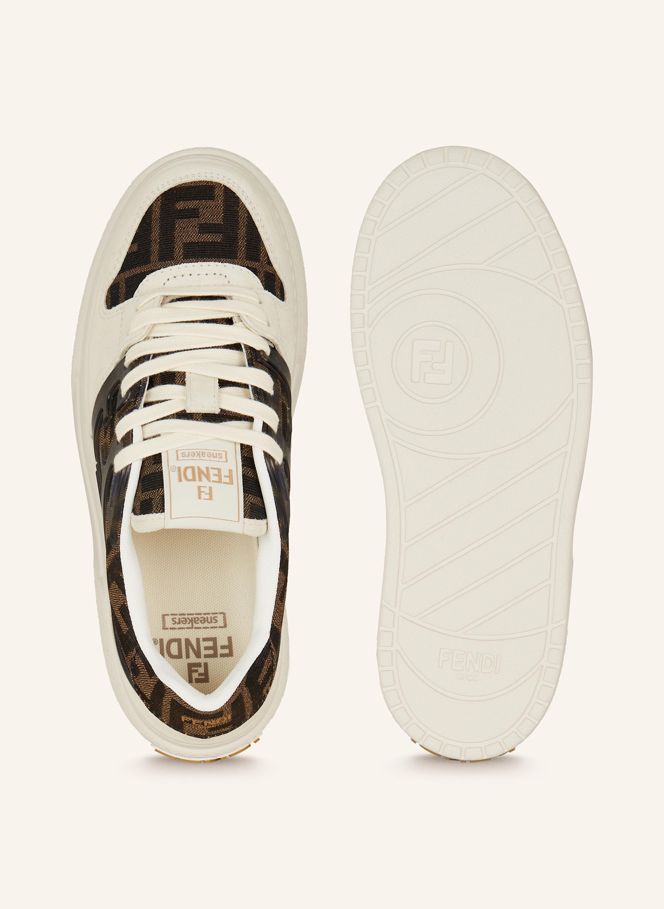 Thumbnail - Fendi Plateau-Sneaker weiss