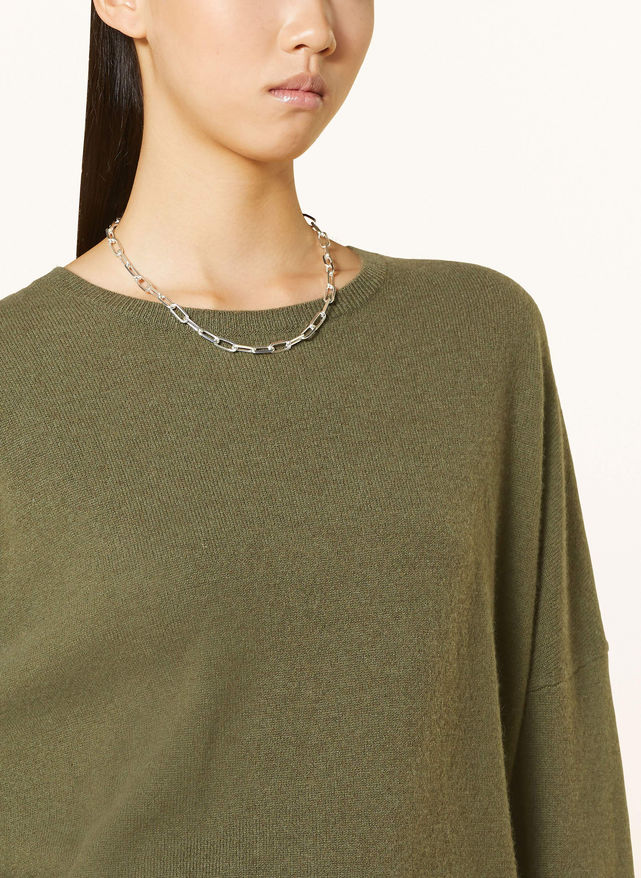 Thumbnail - Mrs & Hugs Cashmere-Pullover gruen