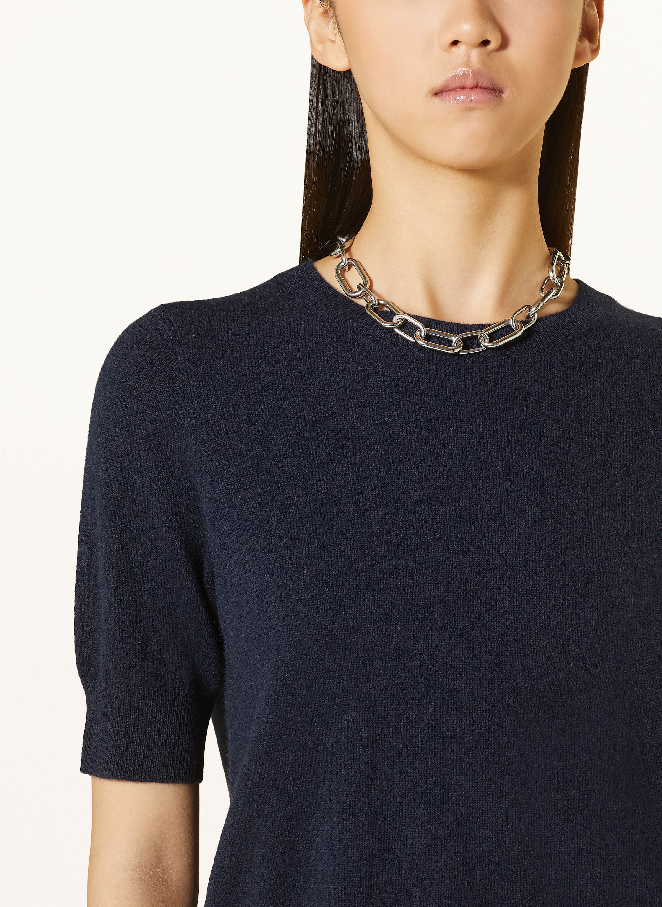 Thumbnail - Mrs & Hugs Strickshirt Aus Cashmere blau