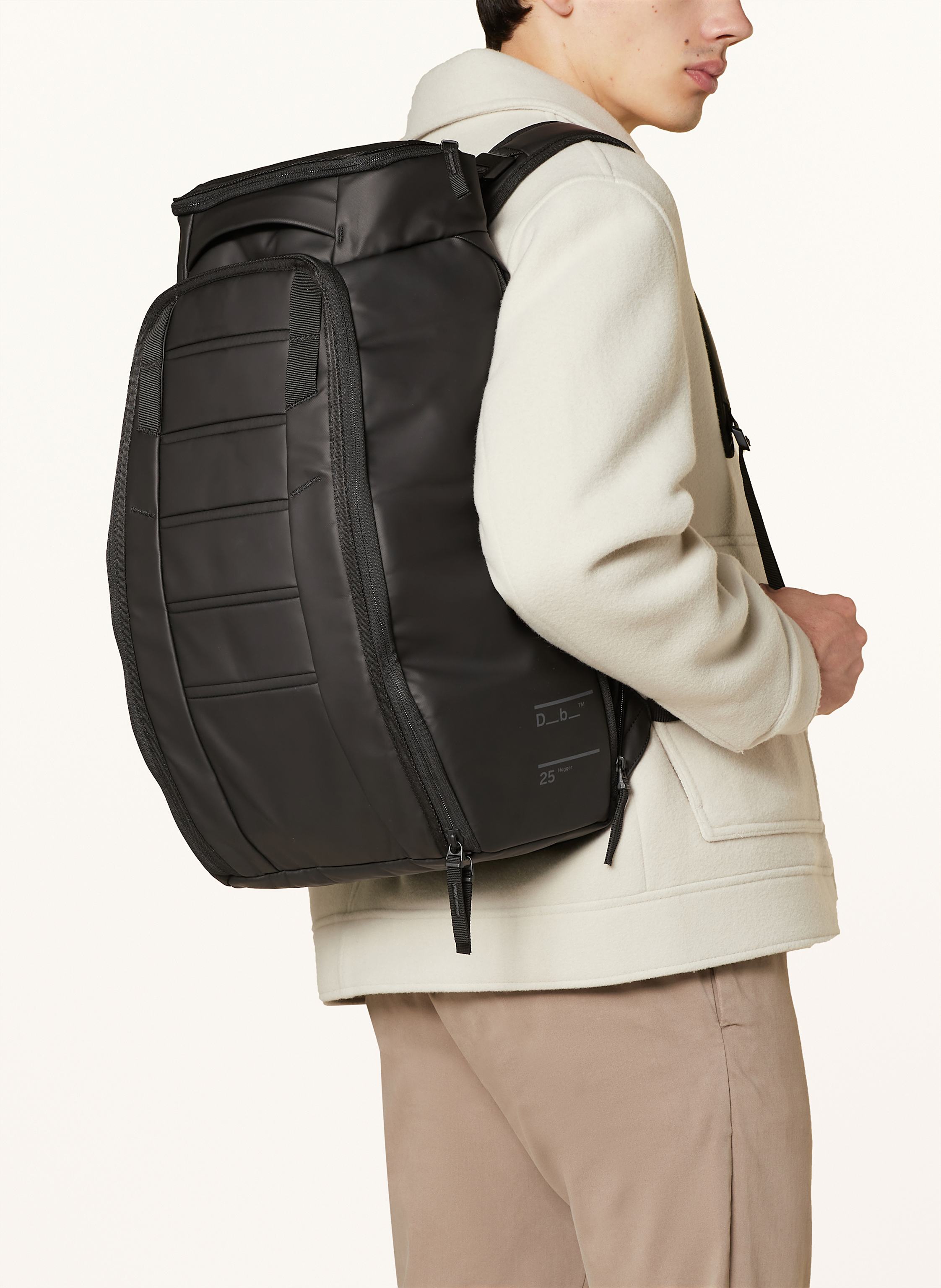 Thumbnail - D_B_ Rucksack Hugger Backpack 25 L Mit Laptop-Fach schwarz