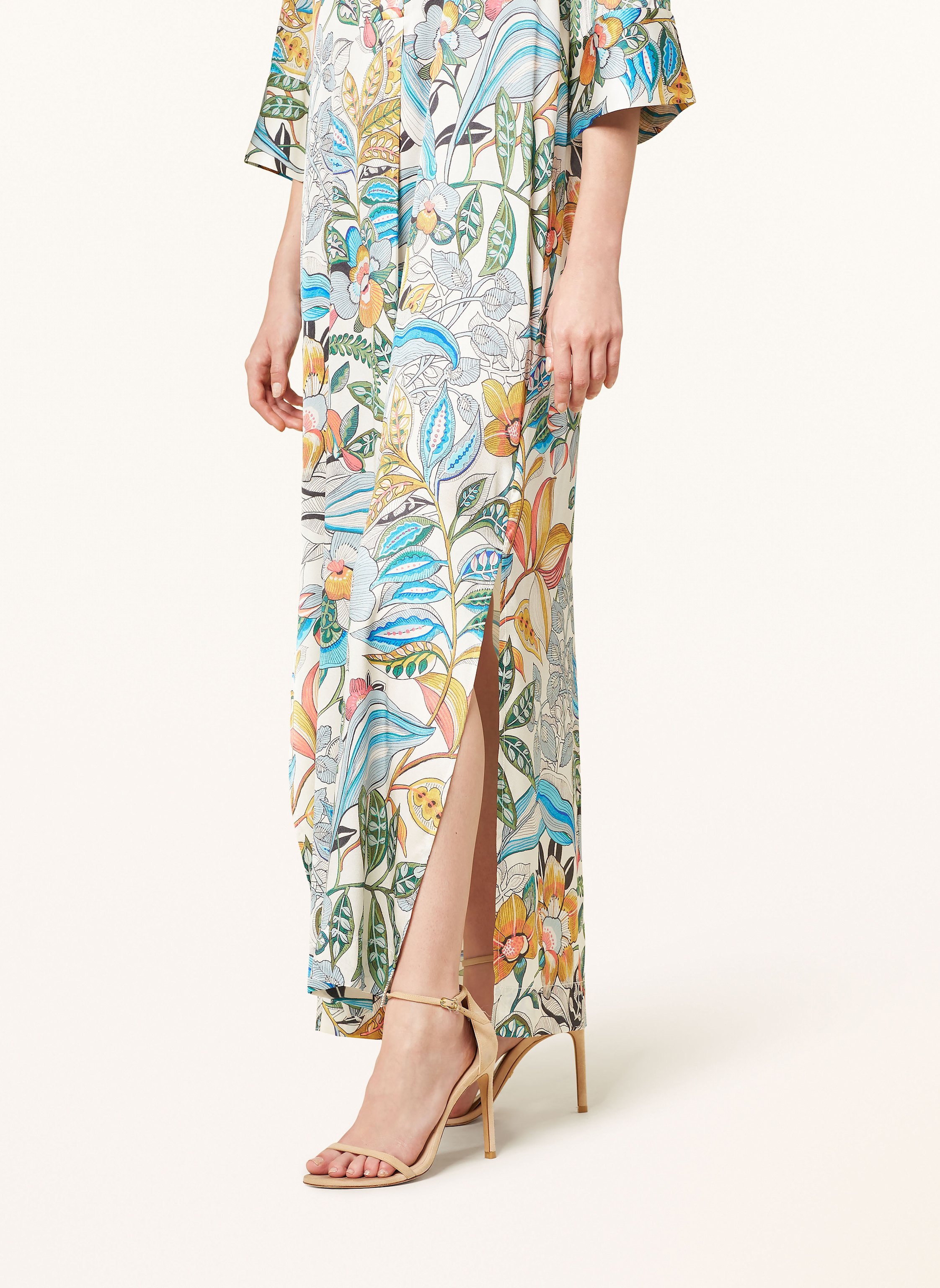 Thumbnail - Dea Kudibal Seidenkleid Helga Mit 3/4-Arm blau