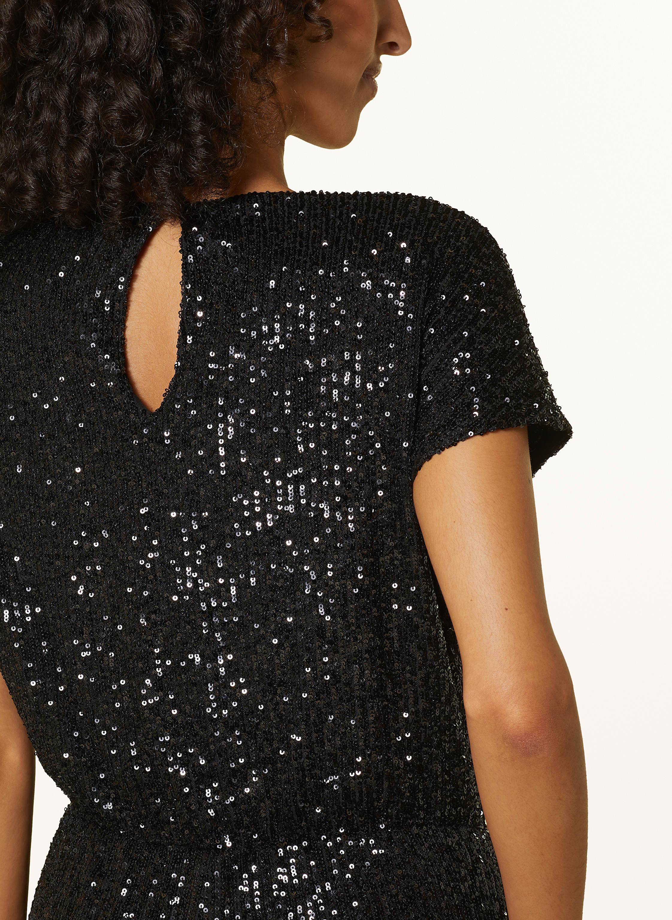 Thumbnail - Mrs & Hugs Jumpsuit Mit Pailletten schwarz