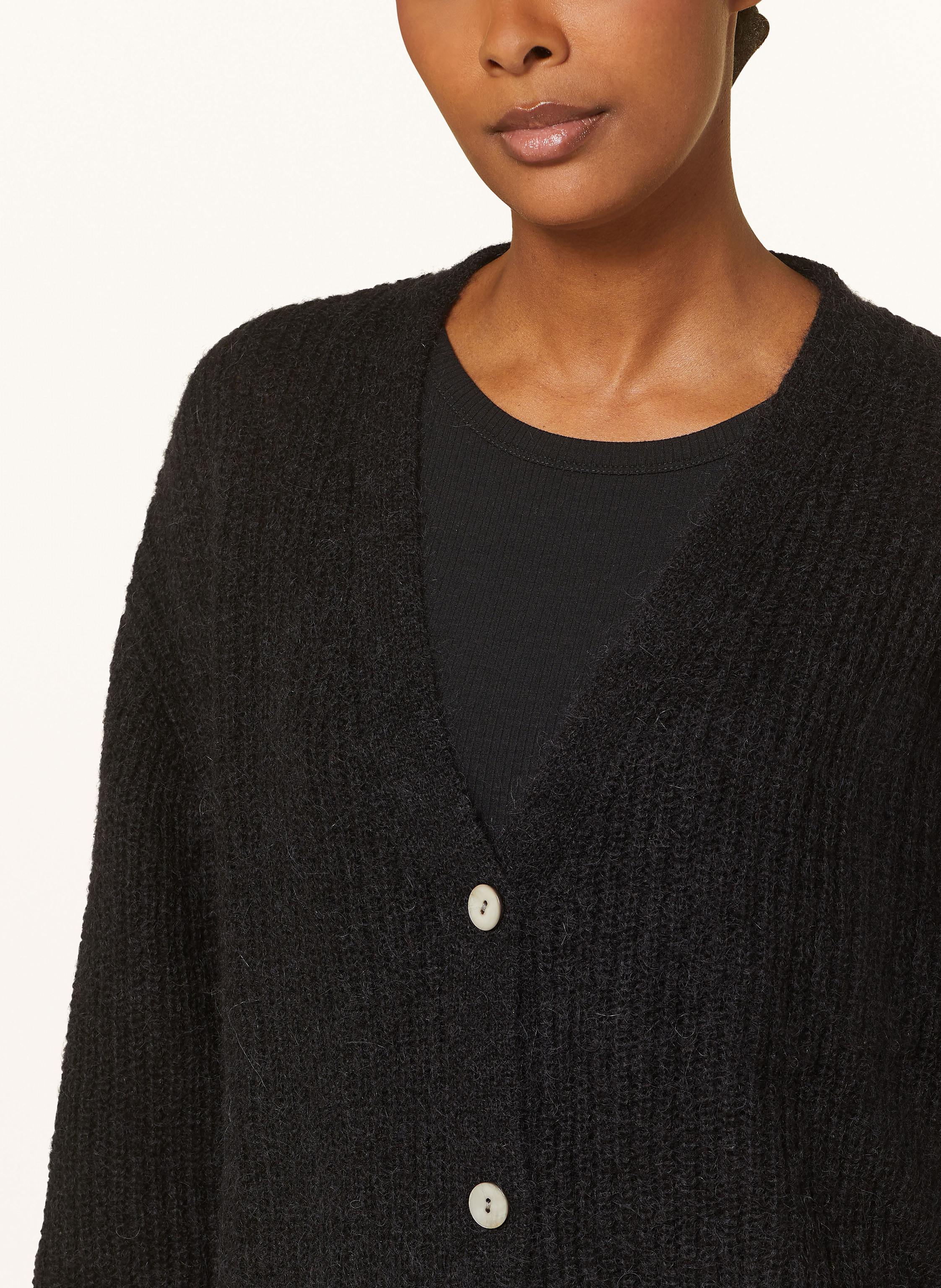 Thumbnail - Darling Harbour Strickjacke Mit Mohair schwarz
