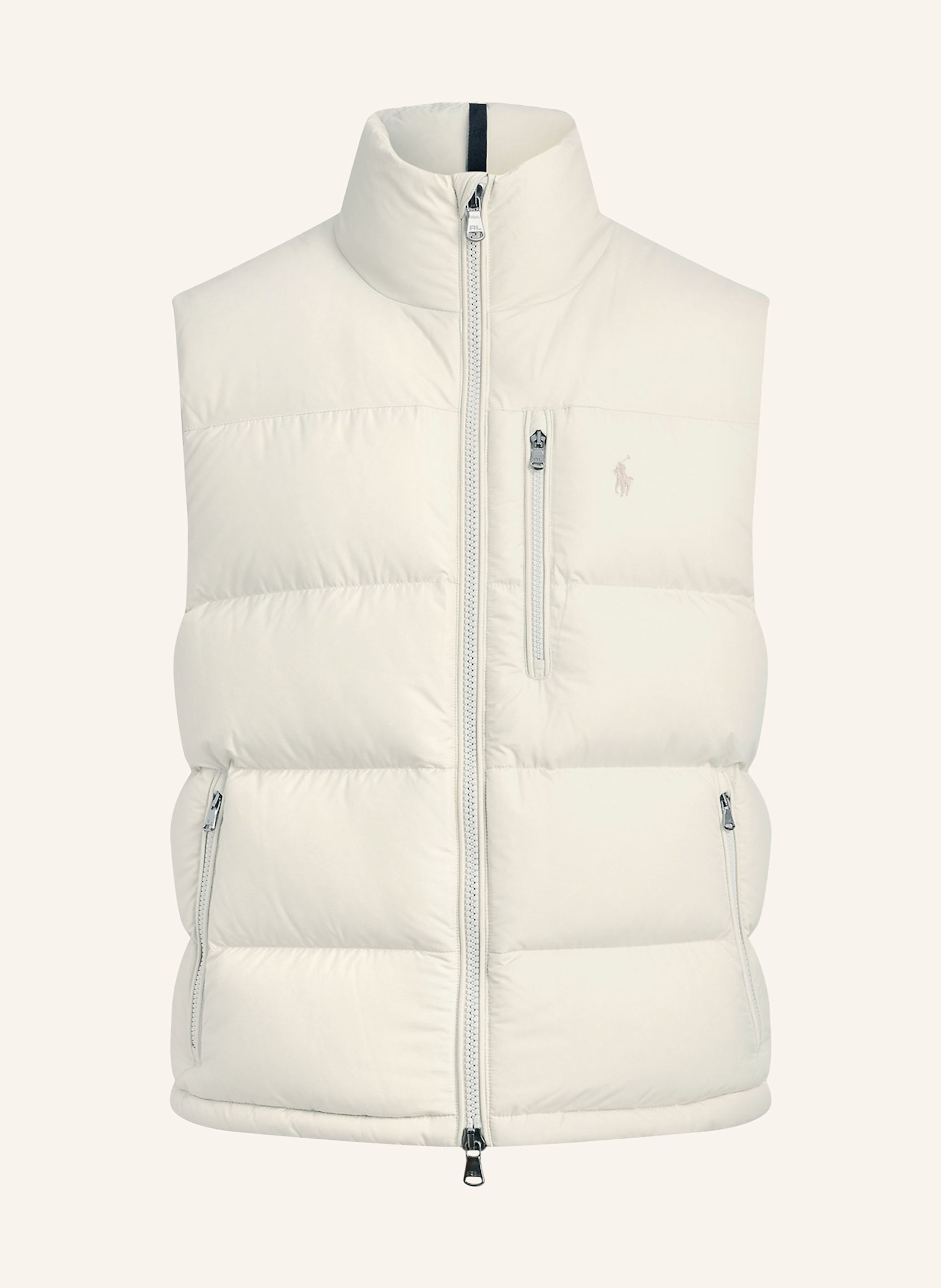 POLO RALPH LAUREN Down vest in ecru