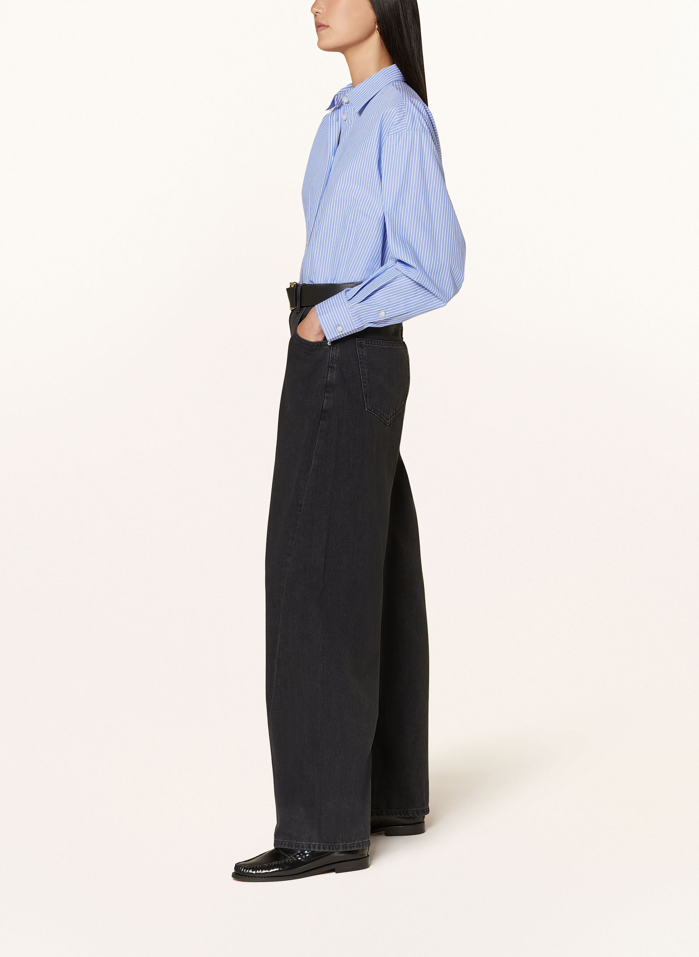 Thumbnail - Ag Jeans Flared Jeans Helsinki schwarz