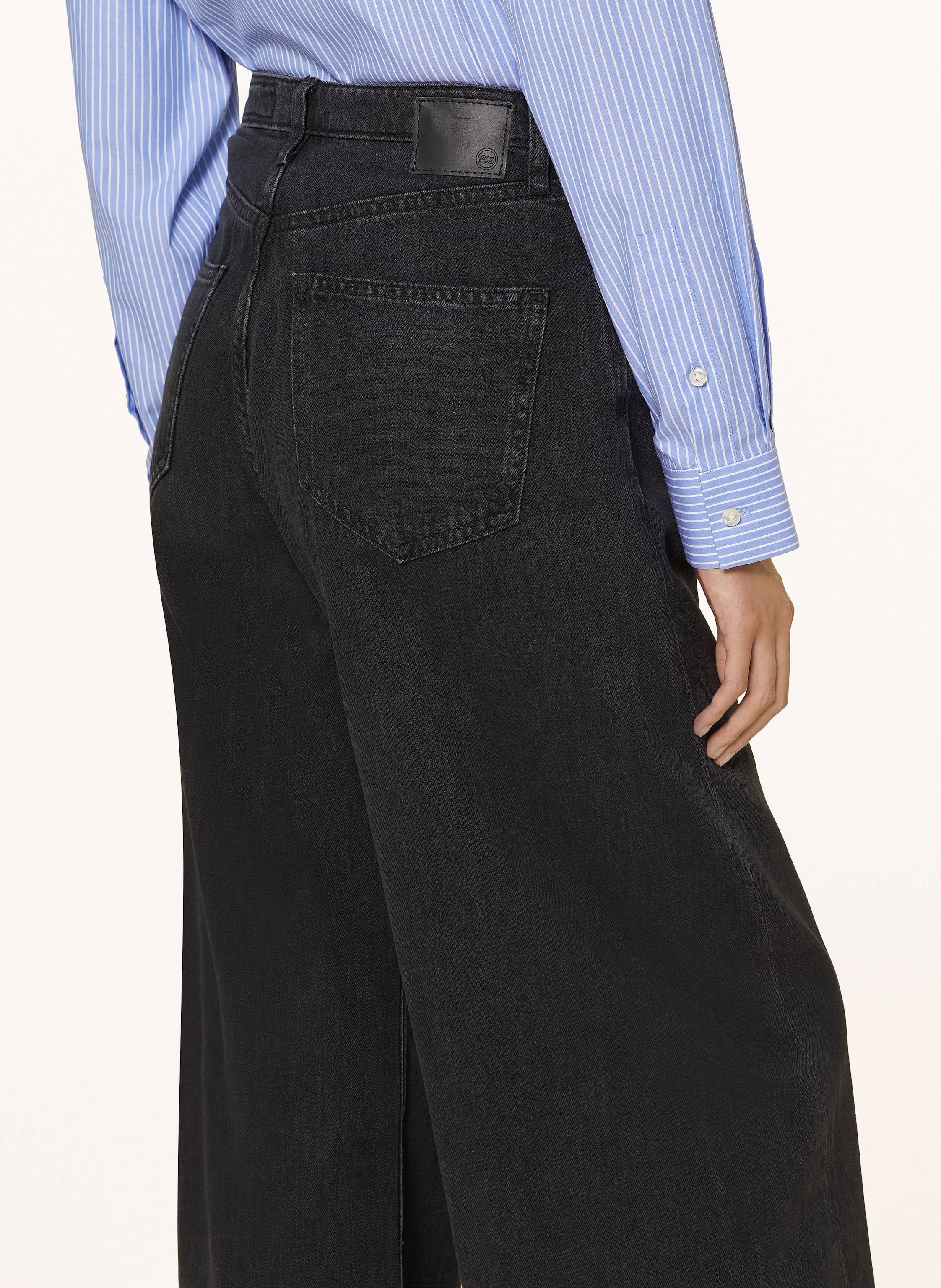Thumbnail - Ag Jeans Flared Jeans Helsinki schwarz