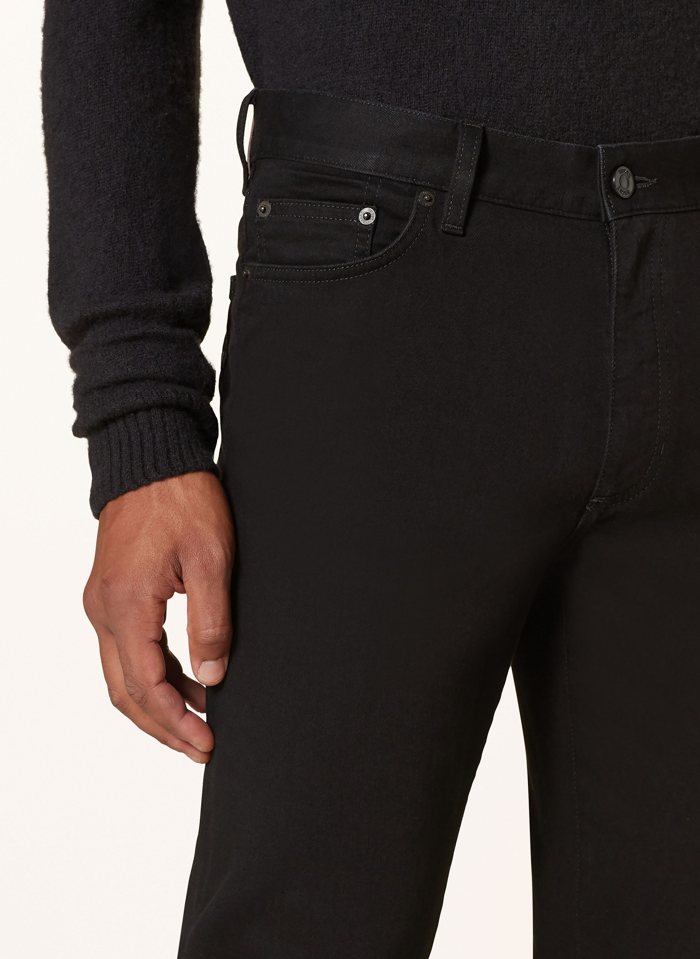 Thumbnail - Zegna Jeans Roccia Slim Fit schwarz