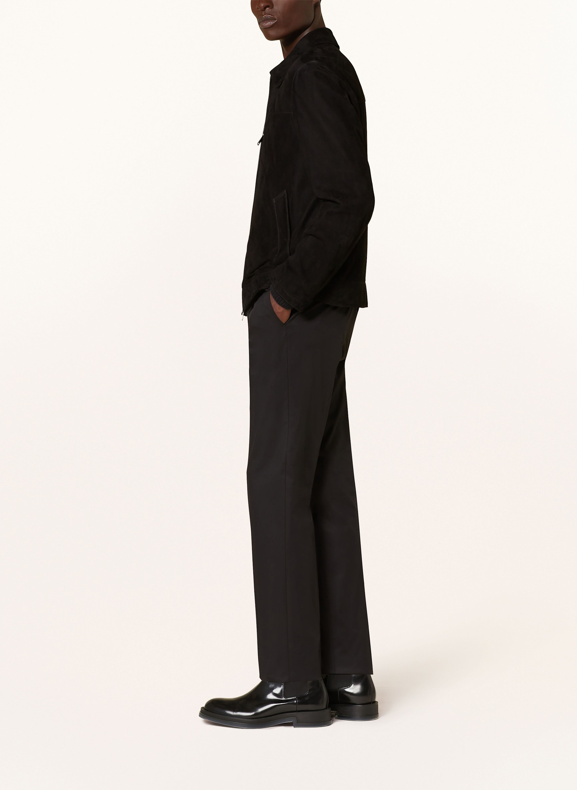 Thumbnail - Zegna Chino Regular Fit schwarz