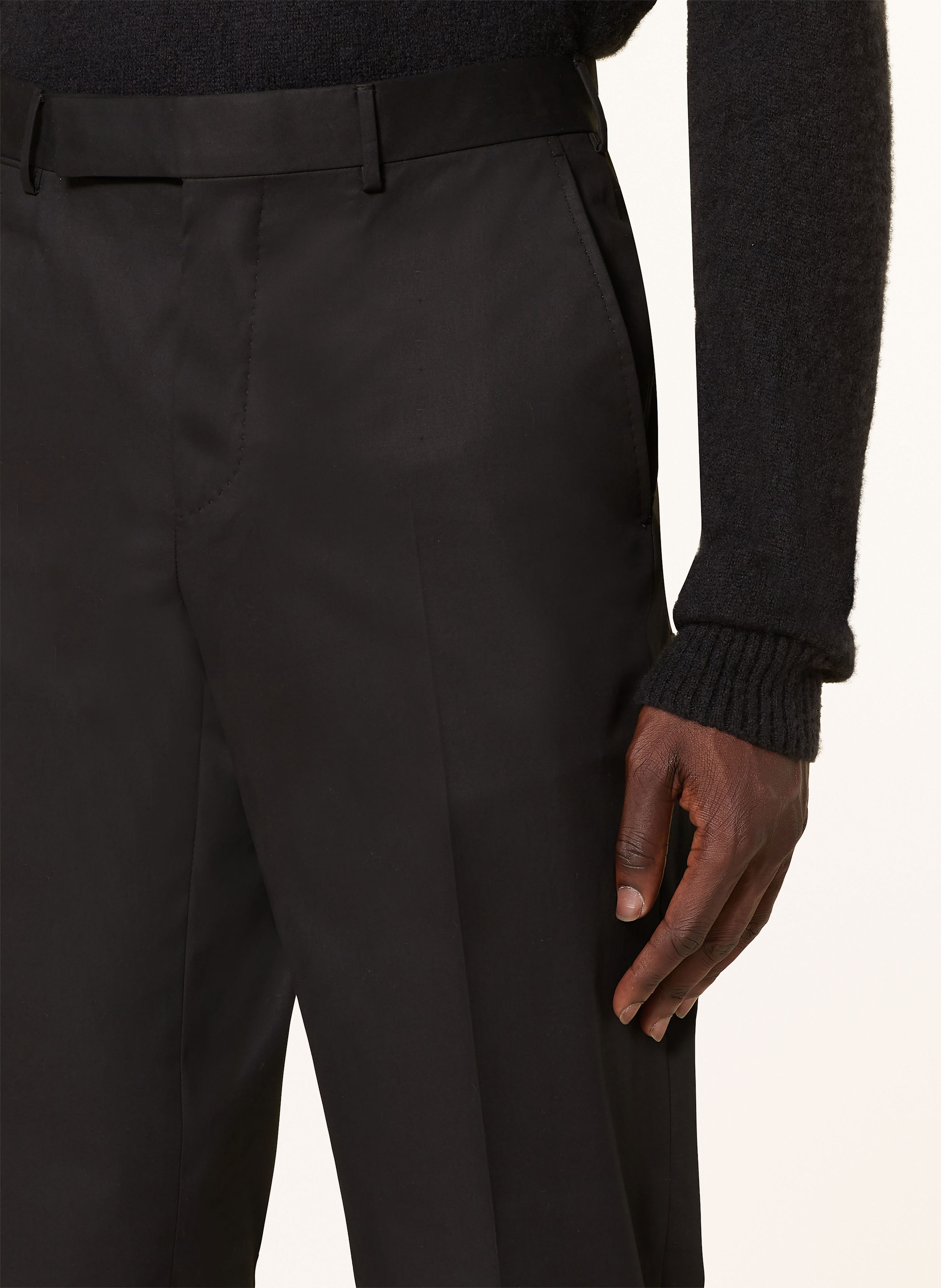 Thumbnail - Zegna Chino Regular Fit schwarz