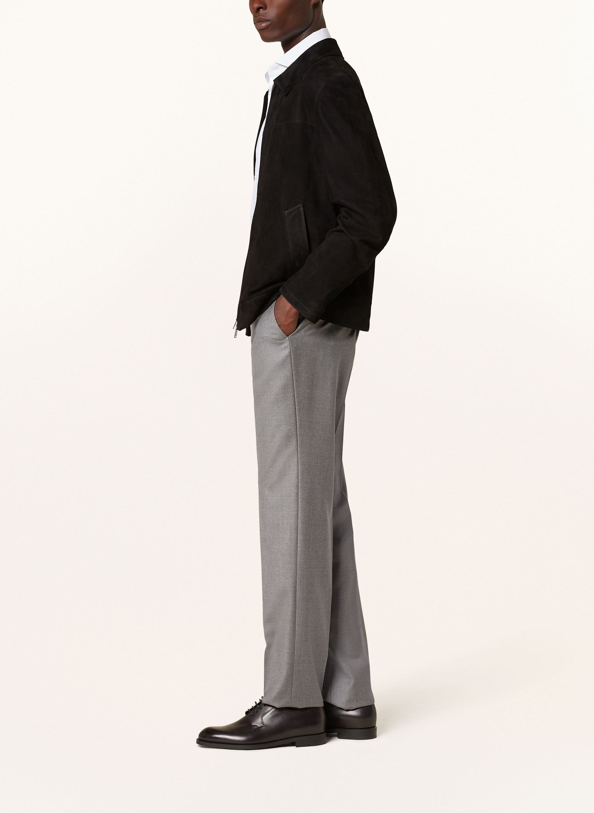 Thumbnail - Zegna Anzughose Regular Fit grau