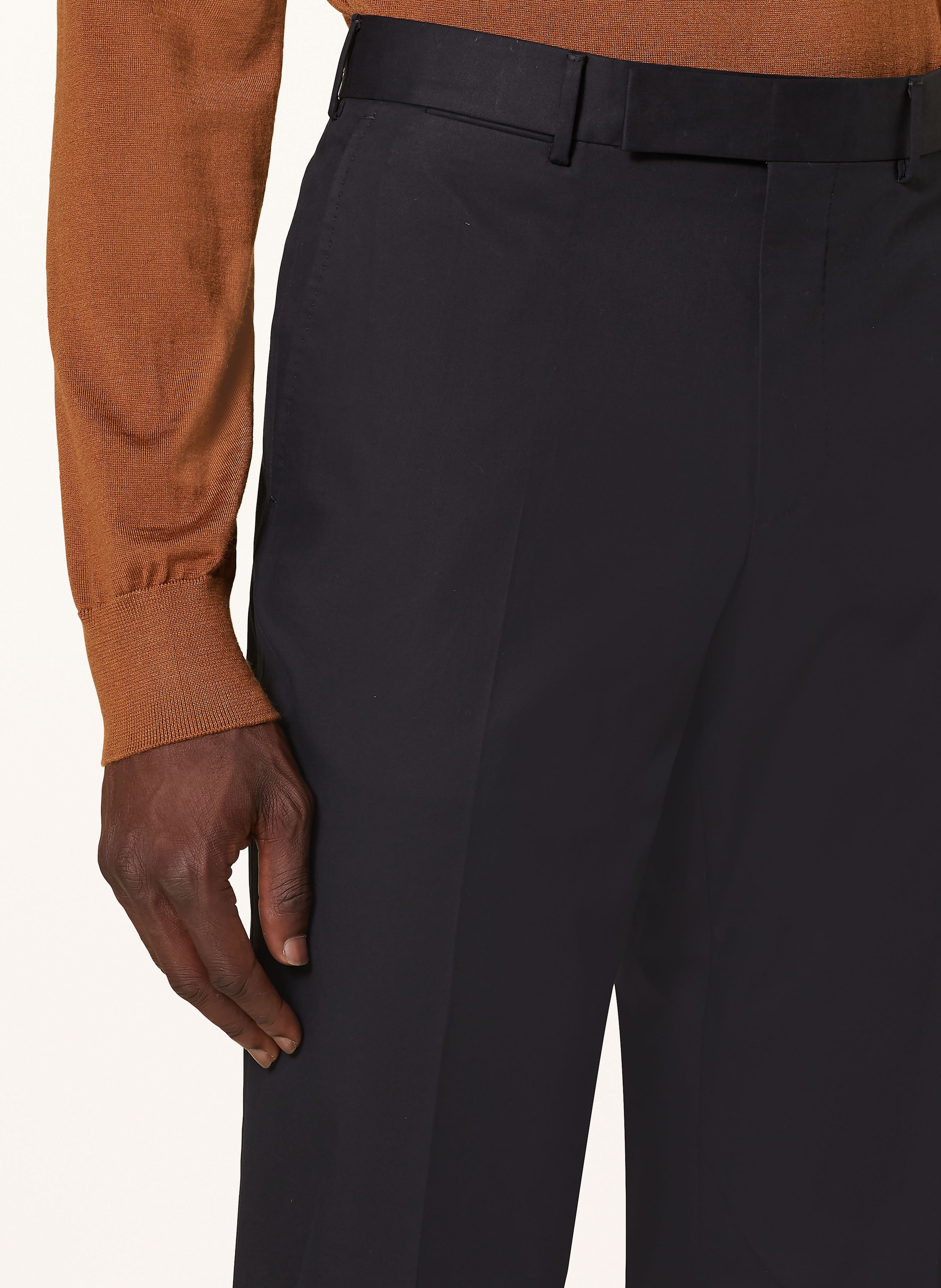 Thumbnail - Zegna Chino Regular Fit blau