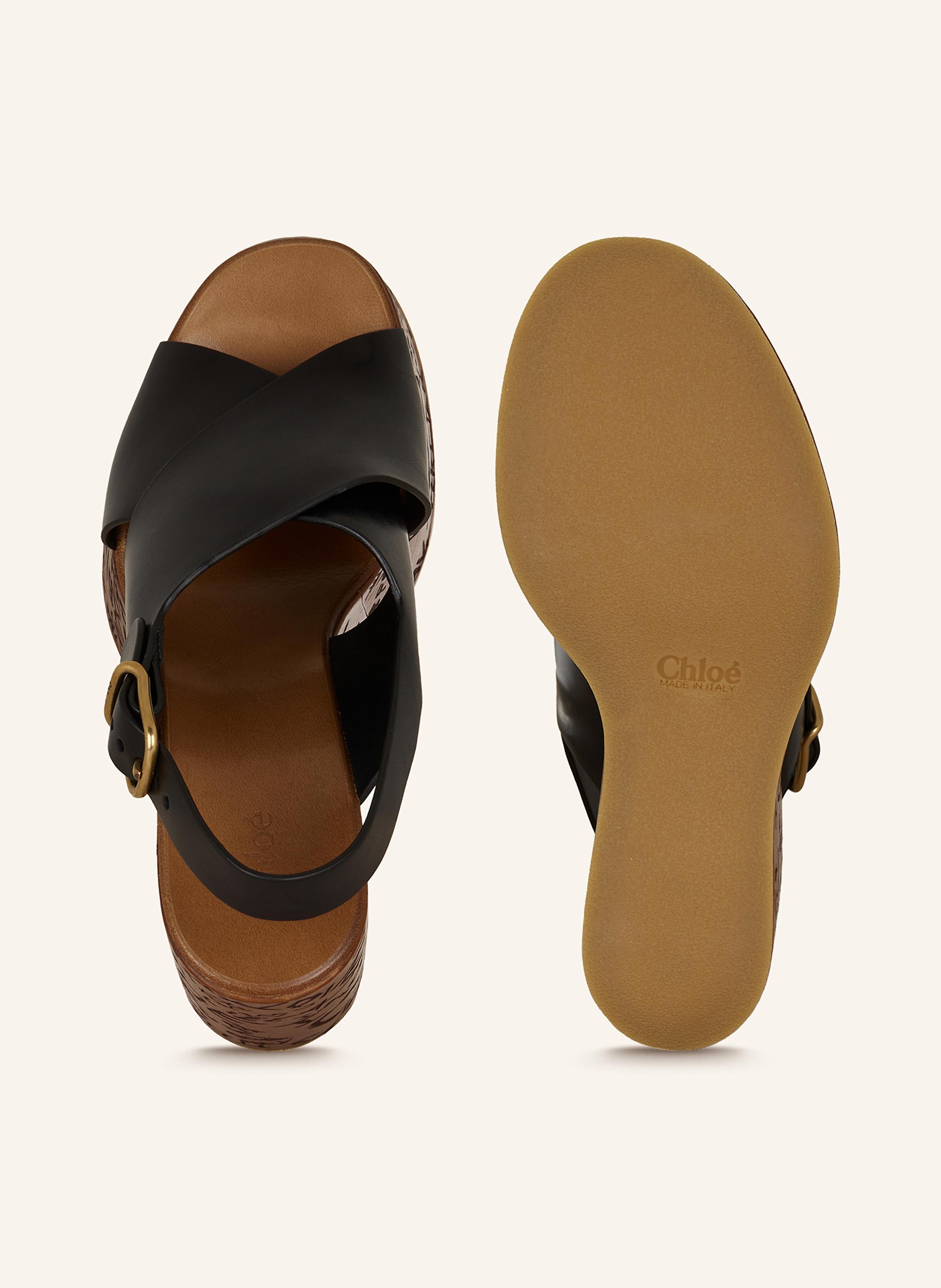 Thumbnail - Chloé Wedges Maxime schwarz