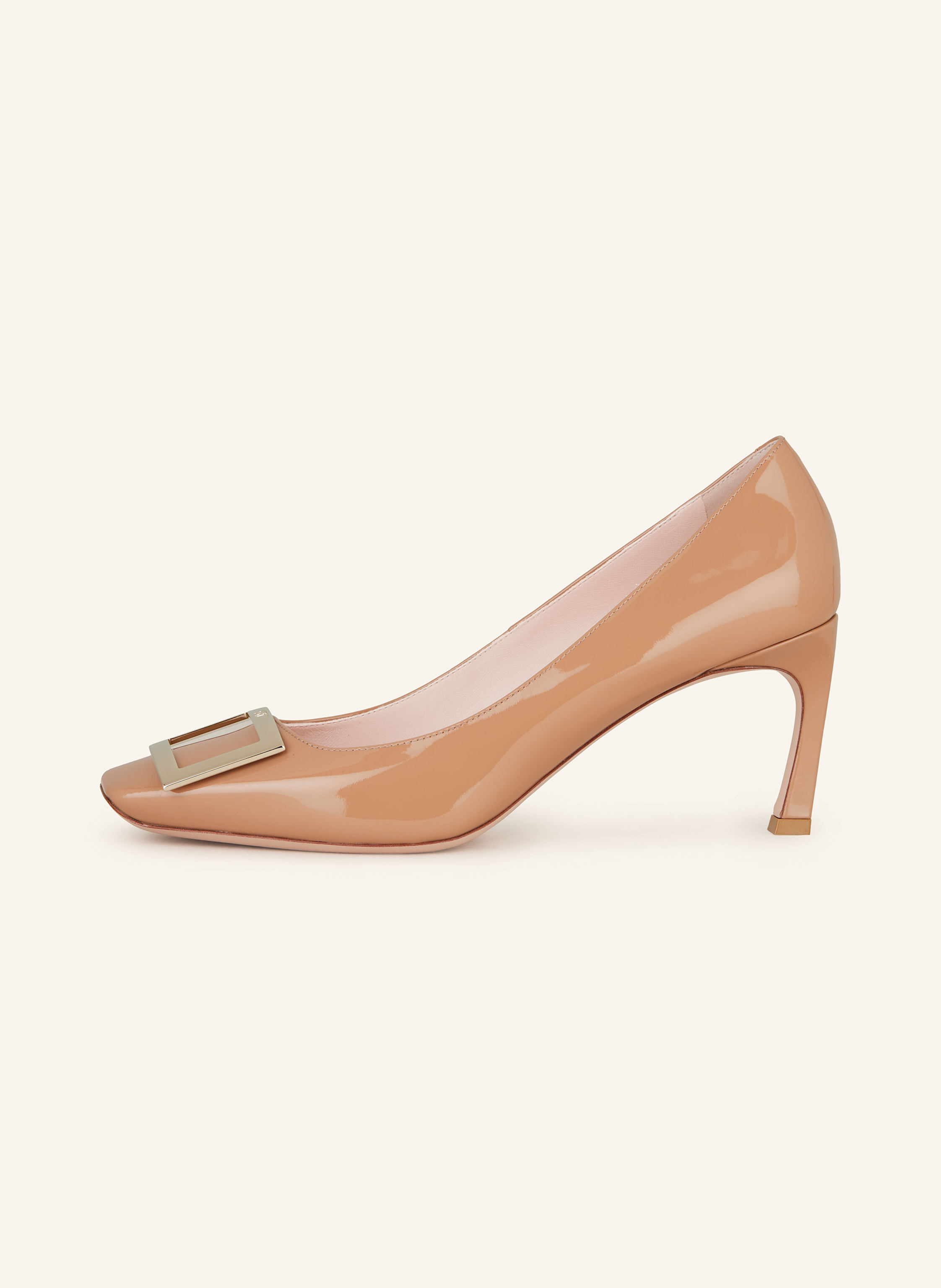 Thumbnail - Roger Vivier Lack-Pumps beige