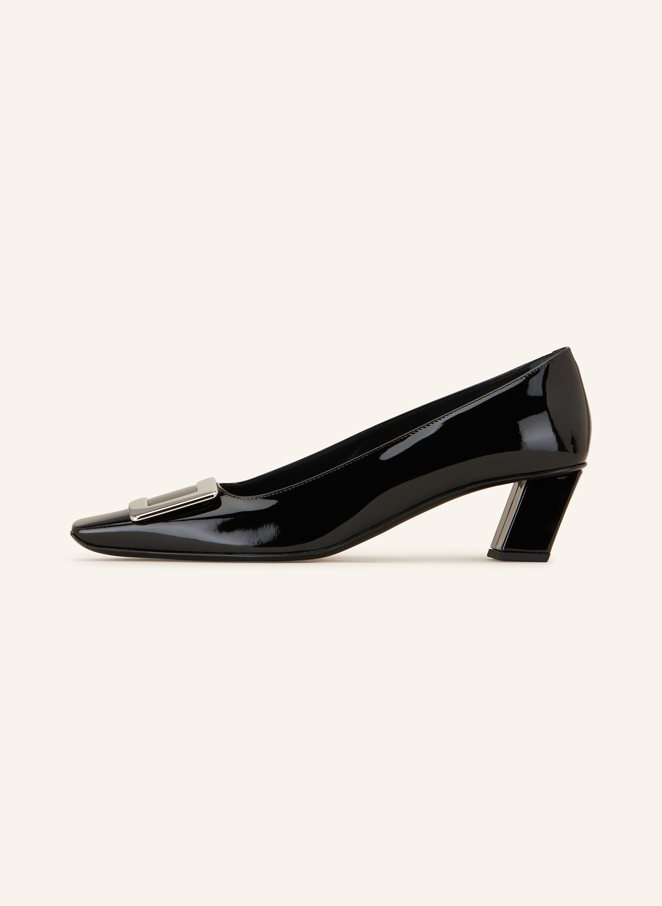 Thumbnail - Roger Vivier Lack-Pumps Belle schwarz