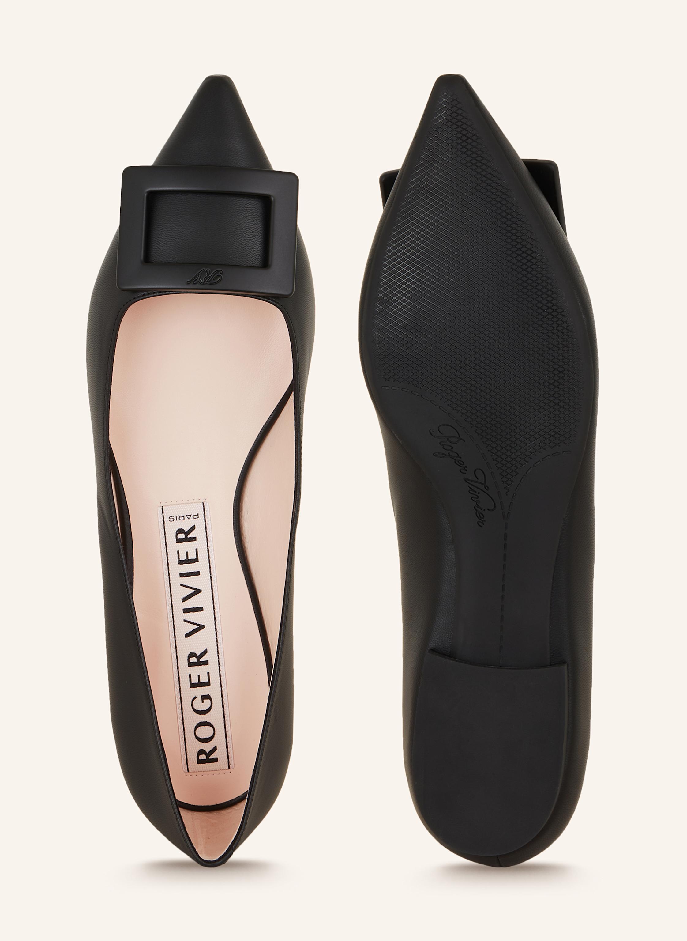 Thumbnail - Roger Vivier Ballerinas Stefania schwarz