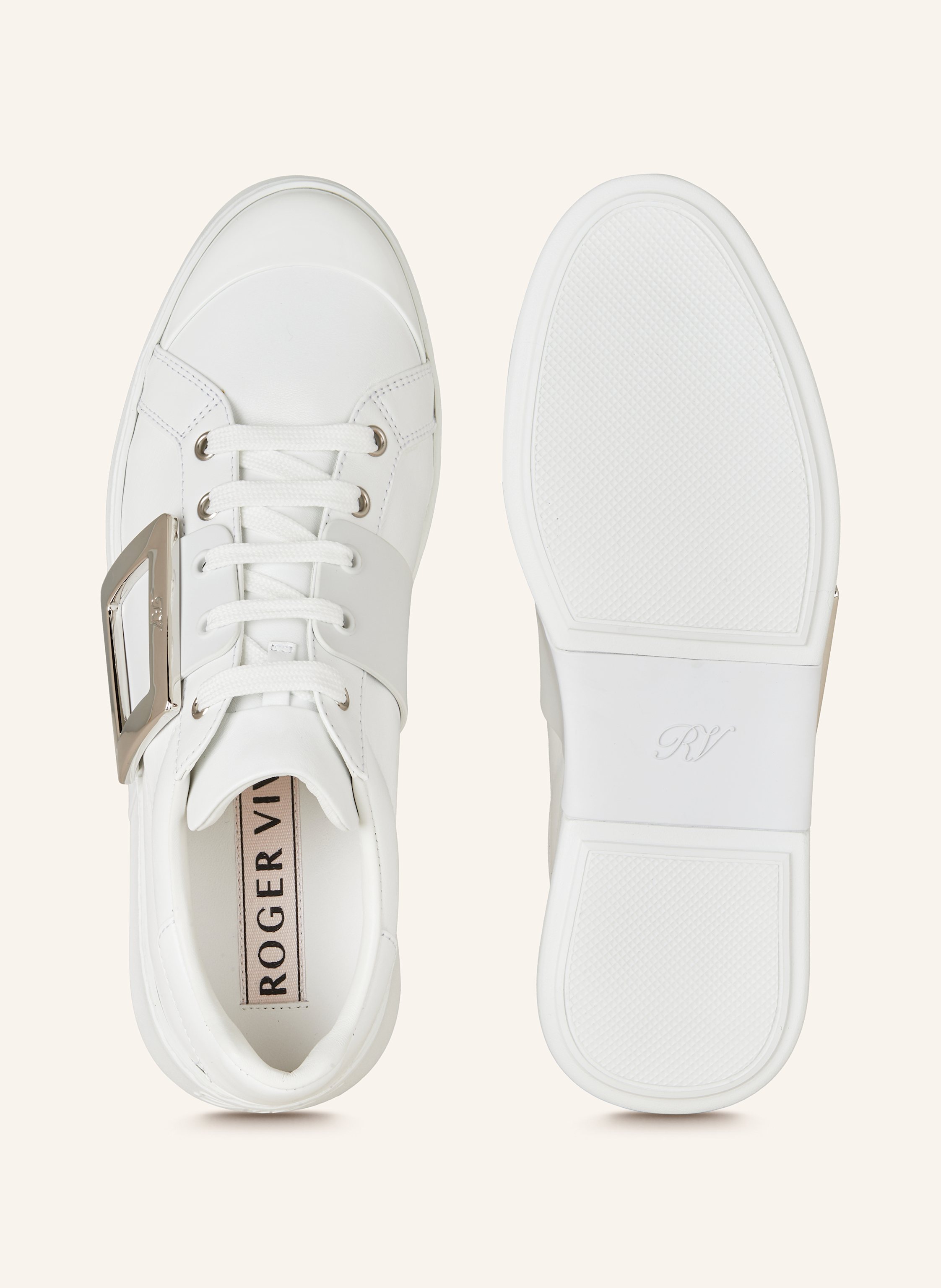 Thumbnail - Roger Vivier Sneaker weiss