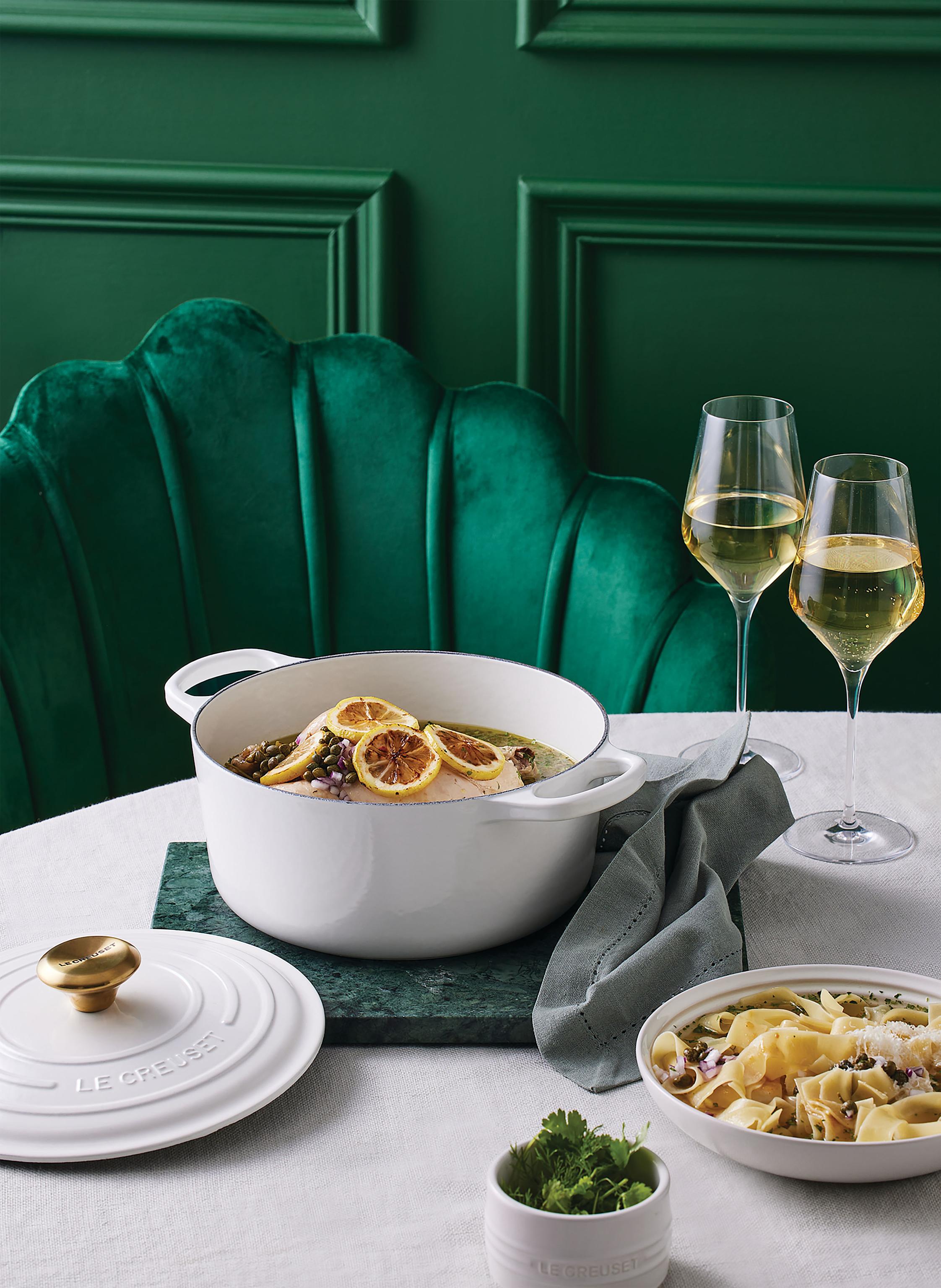 Thumbnail - Le Creuset Bräter Signature weiss