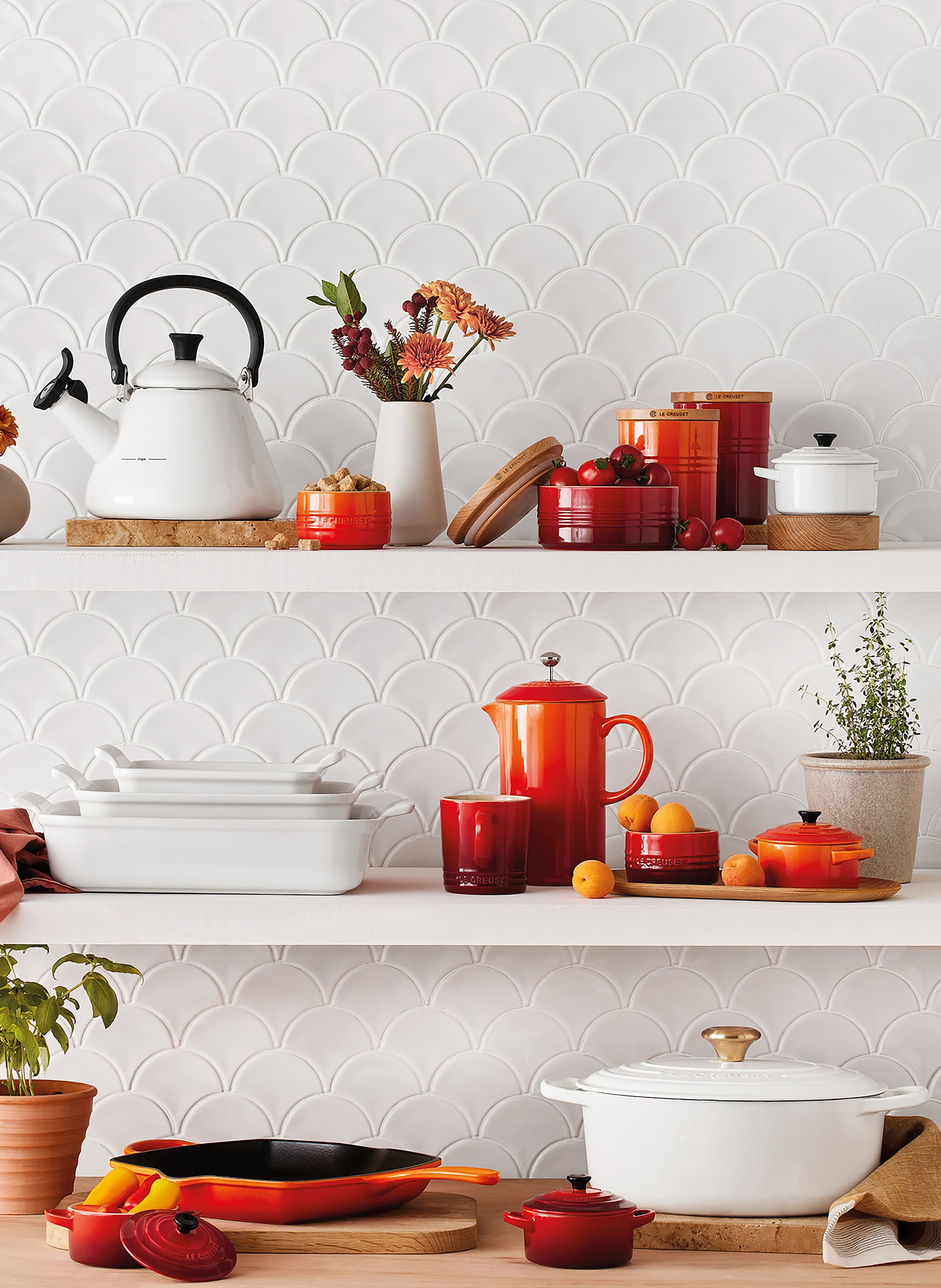 Thumbnail - Le Creuset Auflaufform weiss